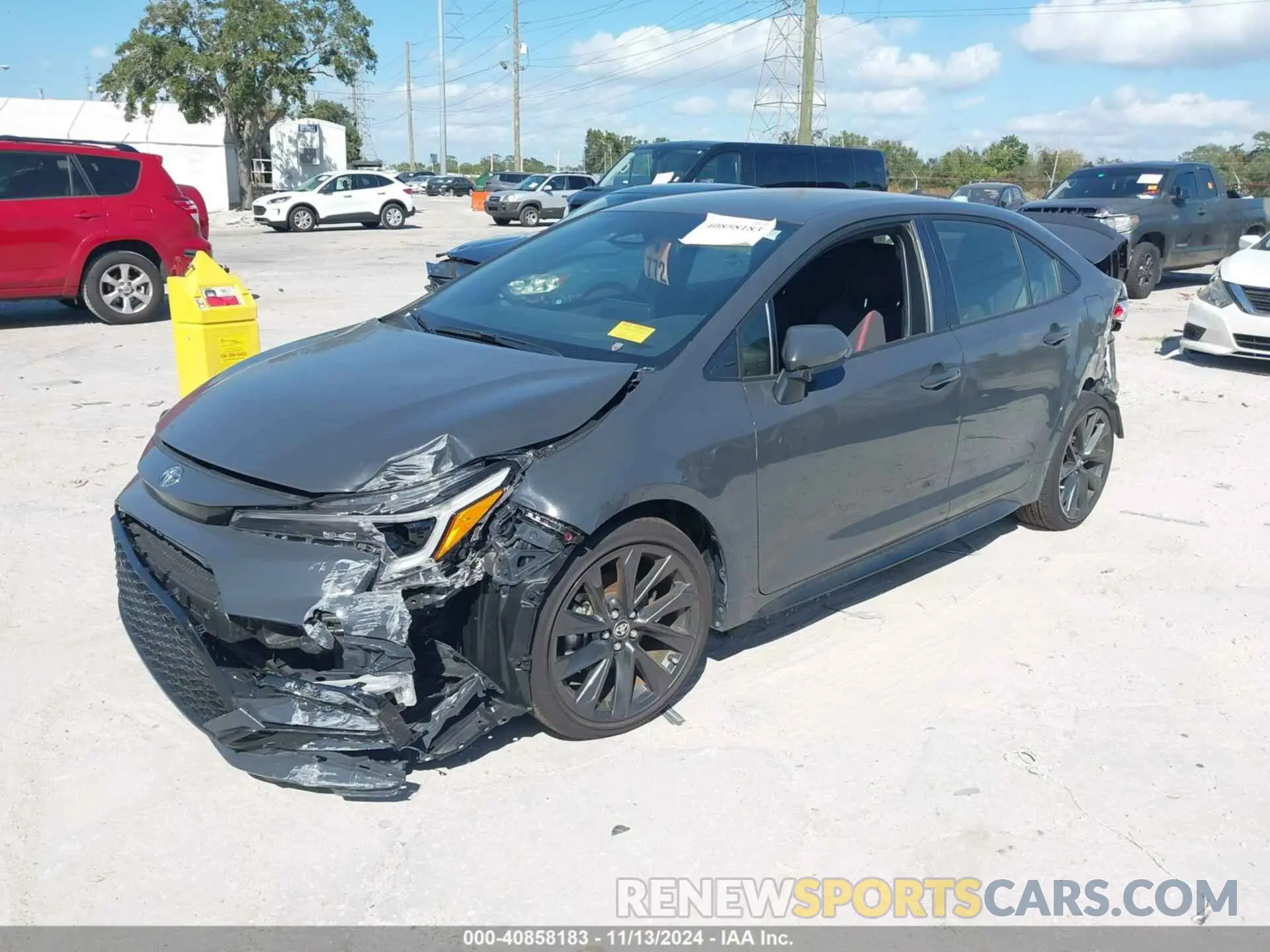 2 Photograph of a damaged car JTDS4MCE2R3519753 TOYOTA COROLLA 2024