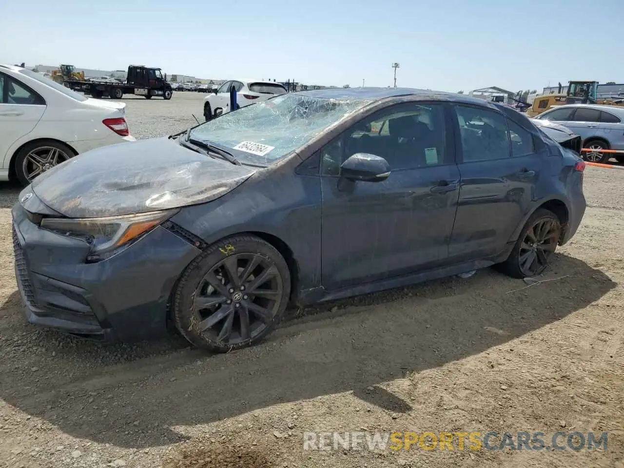 1 Photograph of a damaged car JTDS4MCE3R3520183 TOYOTA COROLLA 2024