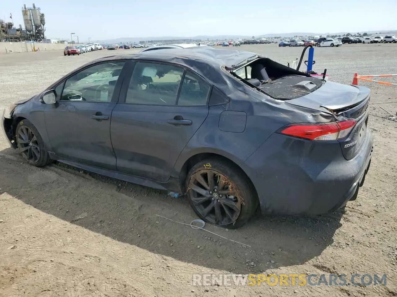 2 Photograph of a damaged car JTDS4MCE3R3520183 TOYOTA COROLLA 2024