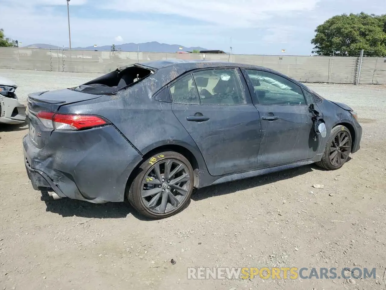 3 Photograph of a damaged car JTDS4MCE3R3520183 TOYOTA COROLLA 2024