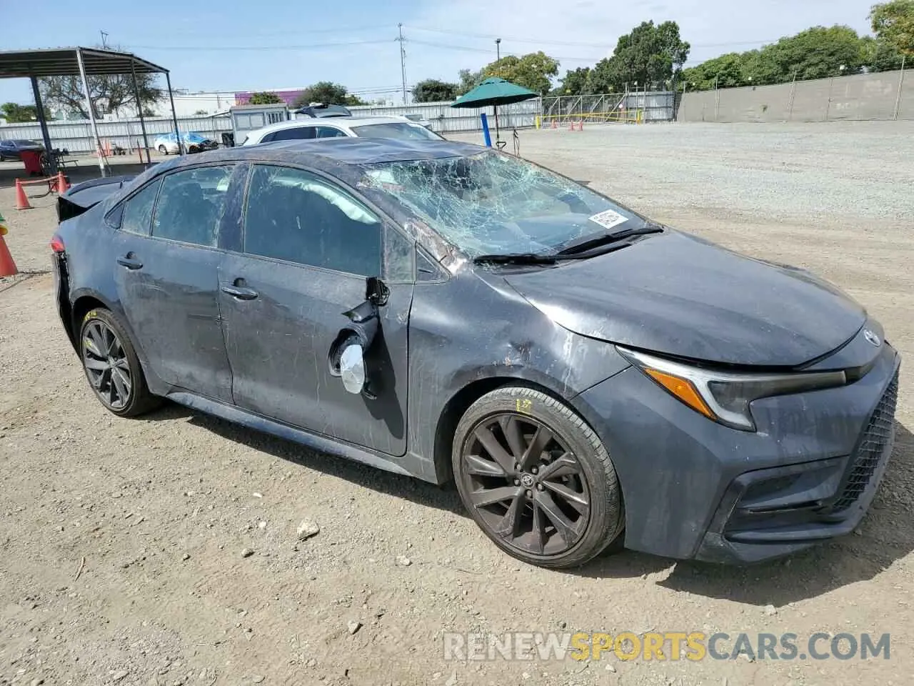 4 Photograph of a damaged car JTDS4MCE3R3520183 TOYOTA COROLLA 2024