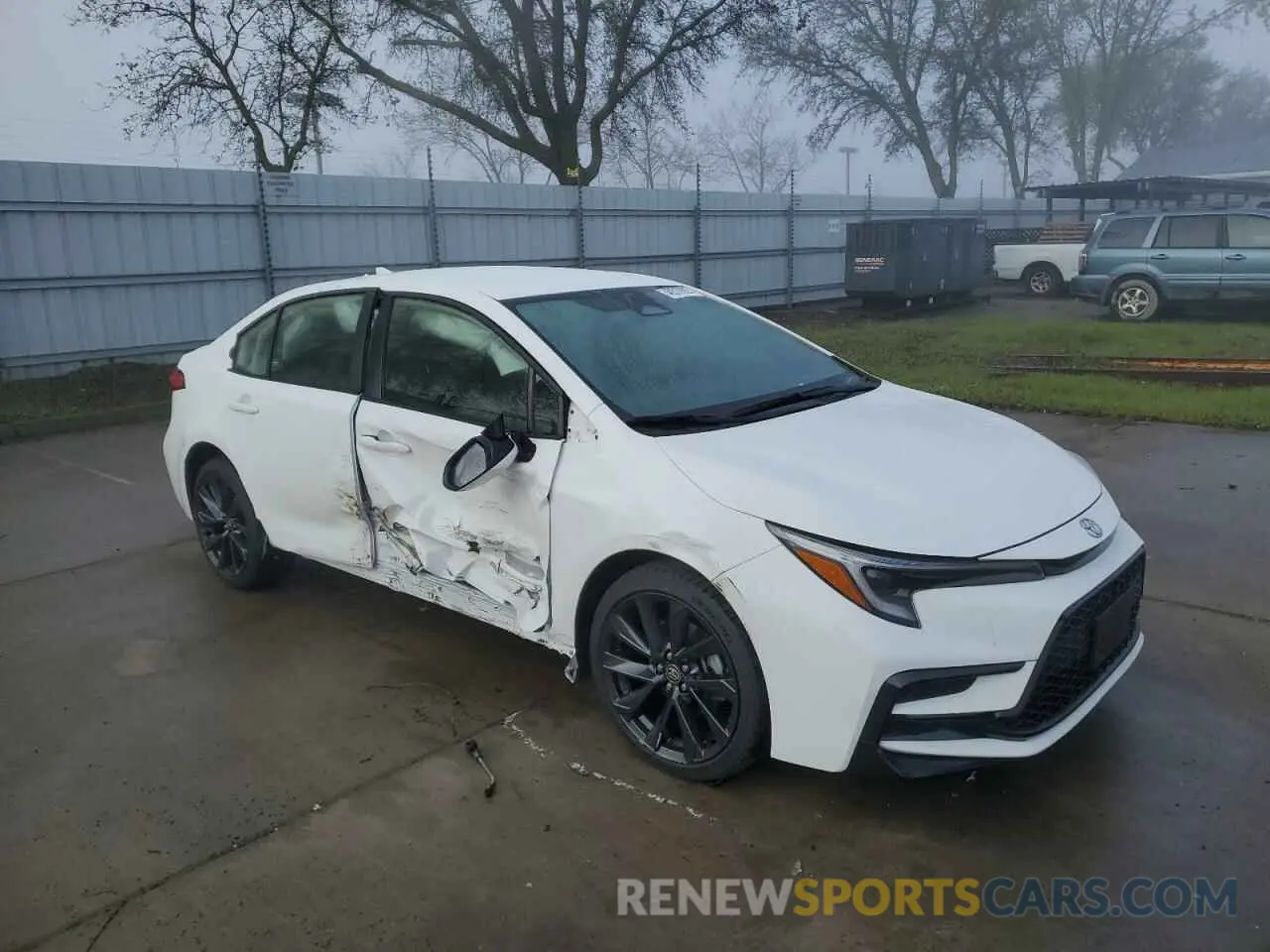 4 Photograph of a damaged car JTDS4MCE4R3520838 TOYOTA COROLLA 2024