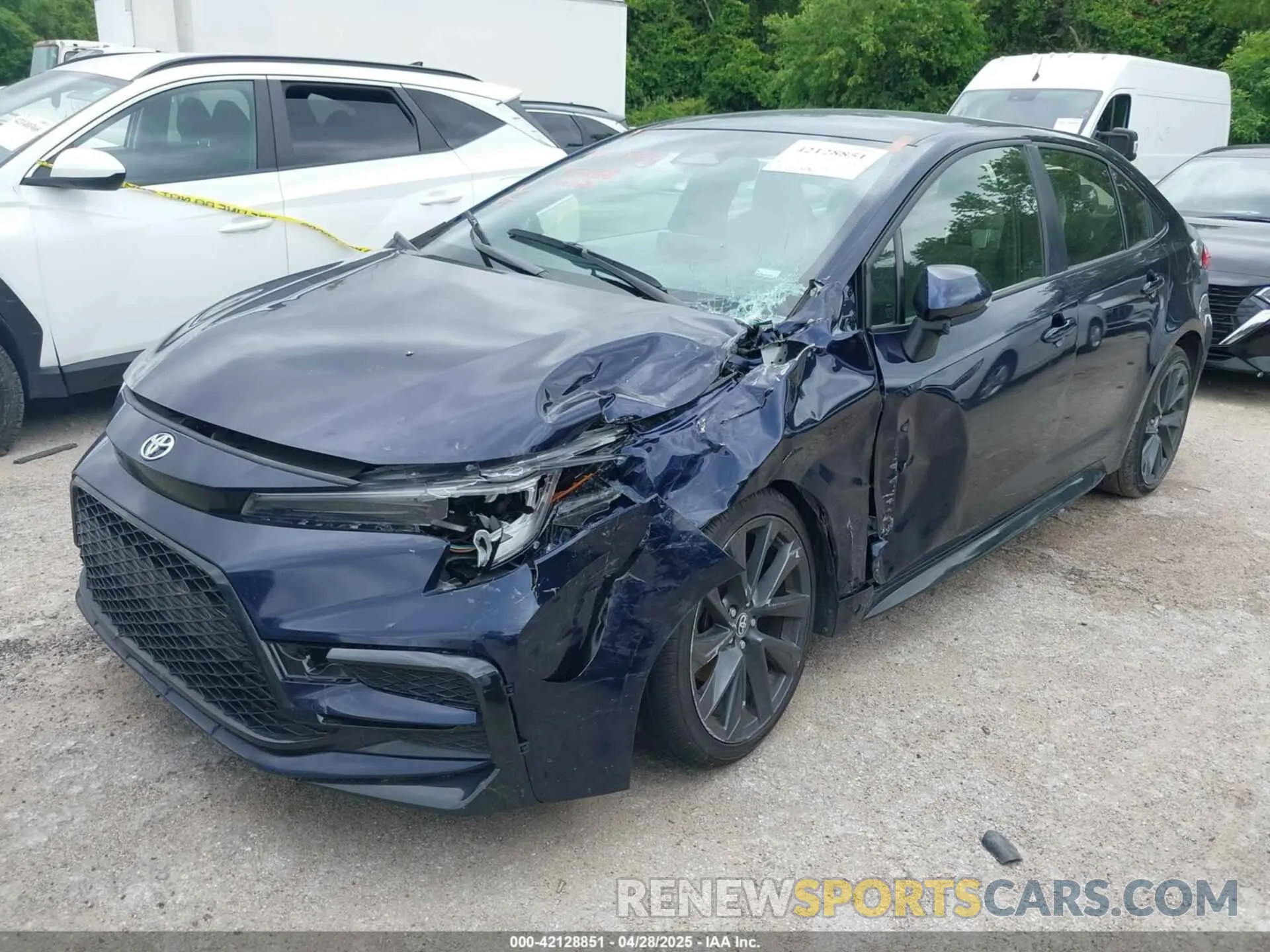 2 Photograph of a damaged car JTDS4MCE5RJ103854 TOYOTA COROLLA 2024