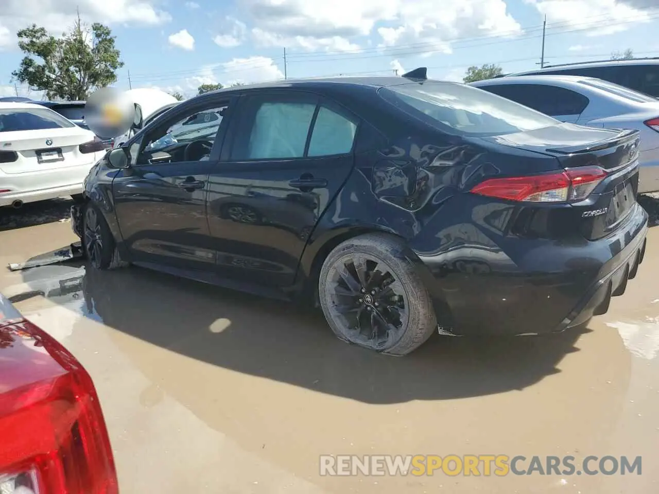 2 Photograph of a damaged car JTDS4MCE6R3519500 TOYOTA COROLLA 2024