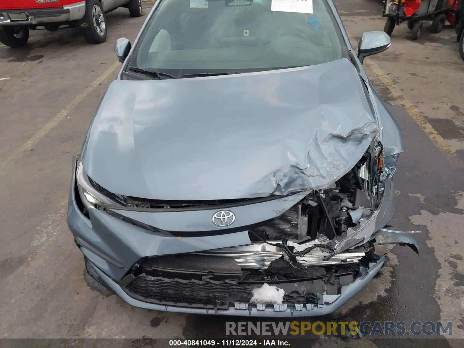 12 Photograph of a damaged car JTDS4MCE6RJ105631 TOYOTA COROLLA 2024