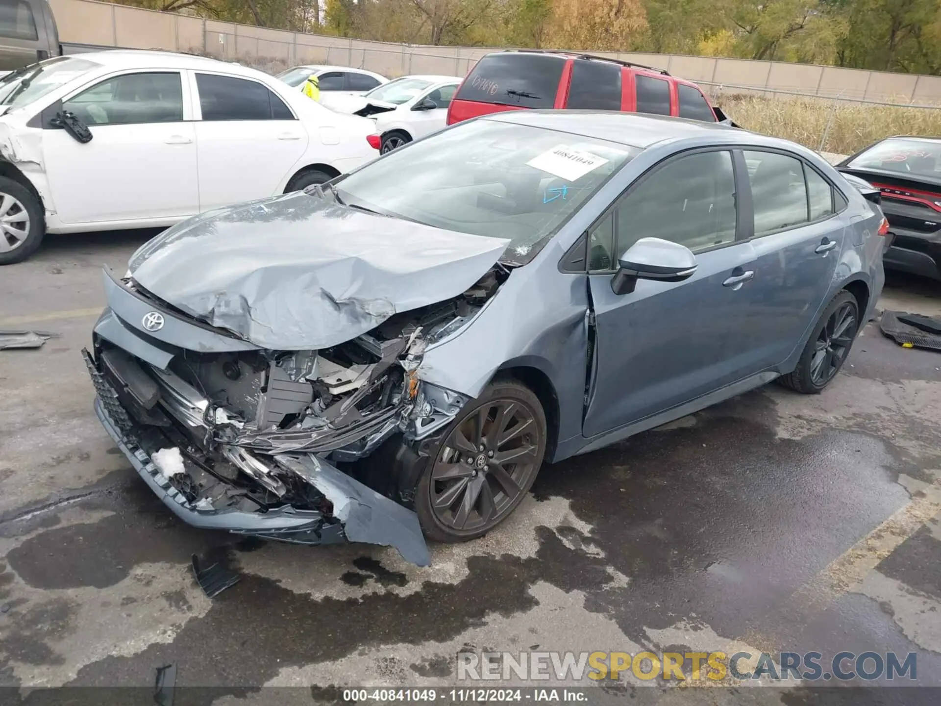 2 Photograph of a damaged car JTDS4MCE6RJ105631 TOYOTA COROLLA 2024