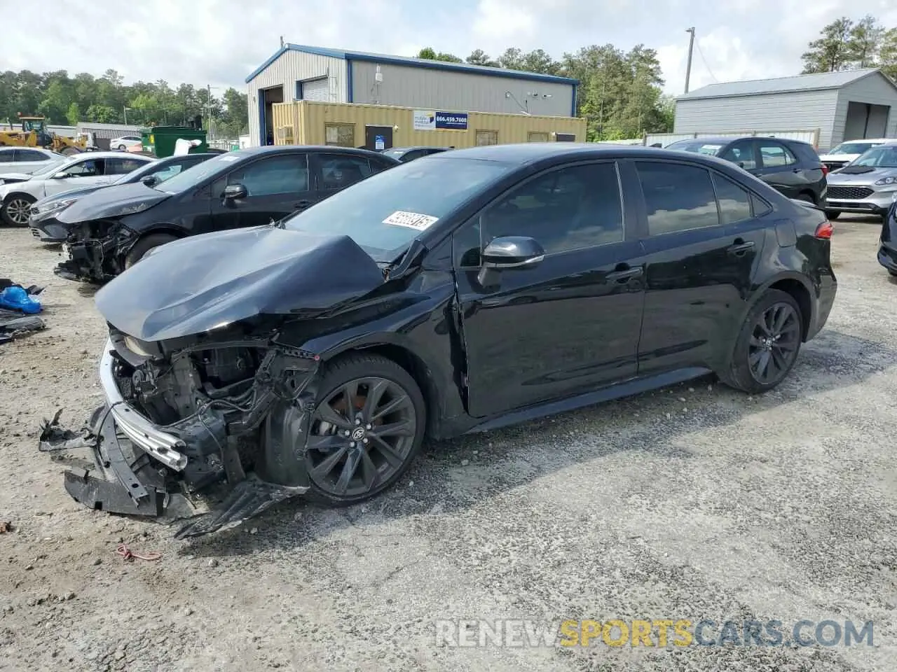 1 Photograph of a damaged car JTDS4MCE6RJ106228 TOYOTA COROLLA 2024