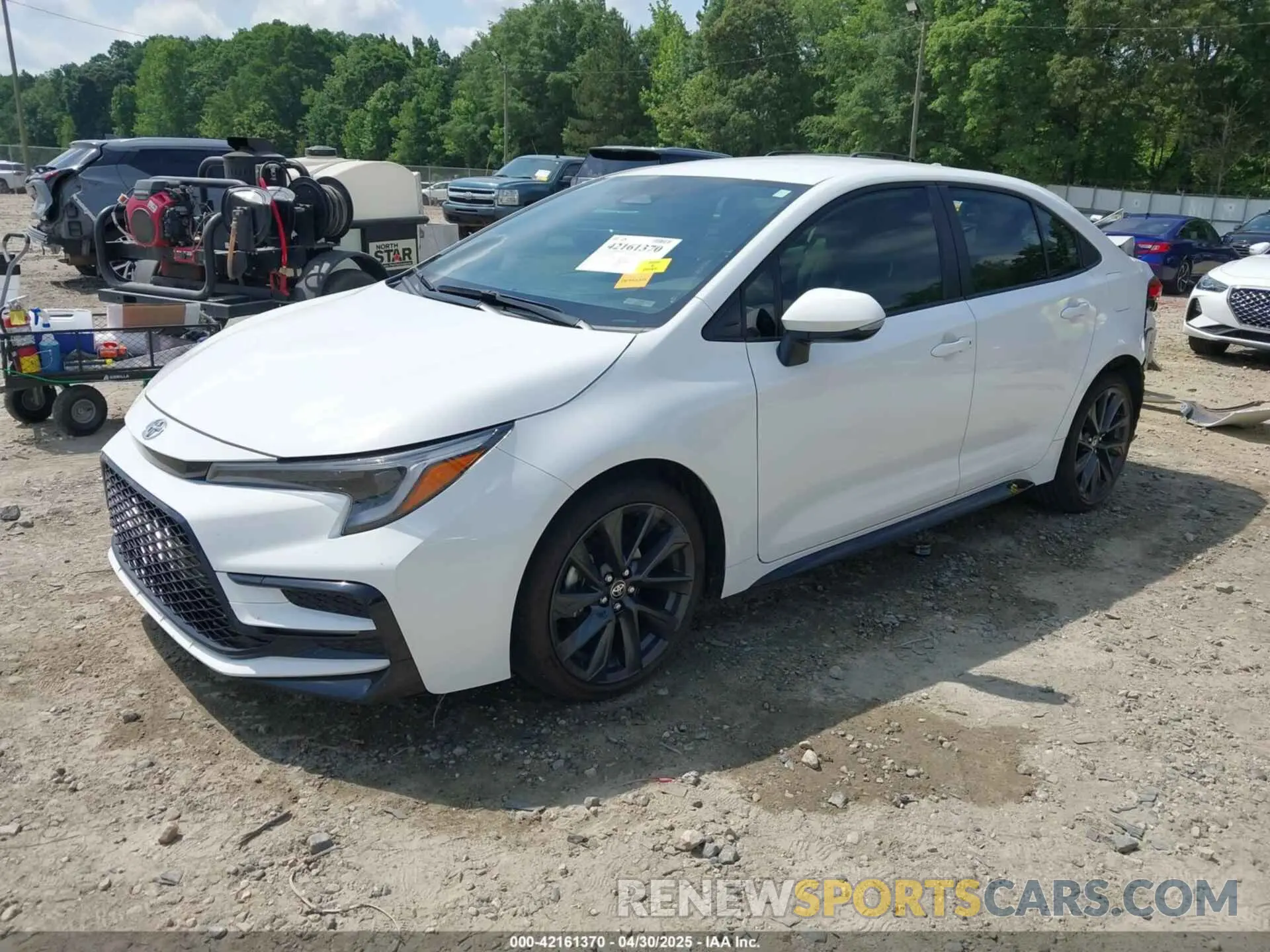 2 Photograph of a damaged car JTDS4MCE7R3519697 TOYOTA COROLLA 2024