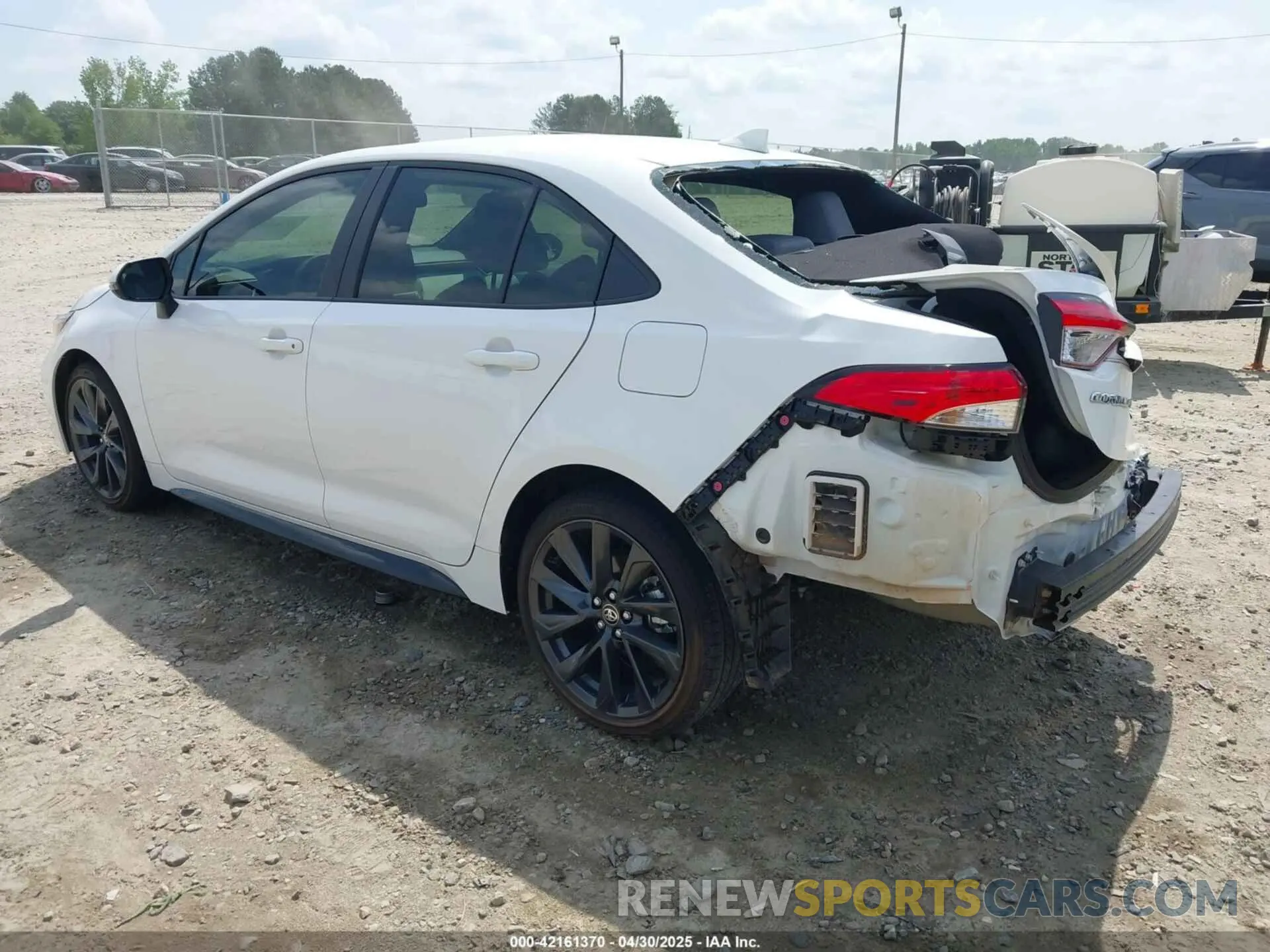 3 Photograph of a damaged car JTDS4MCE7R3519697 TOYOTA COROLLA 2024