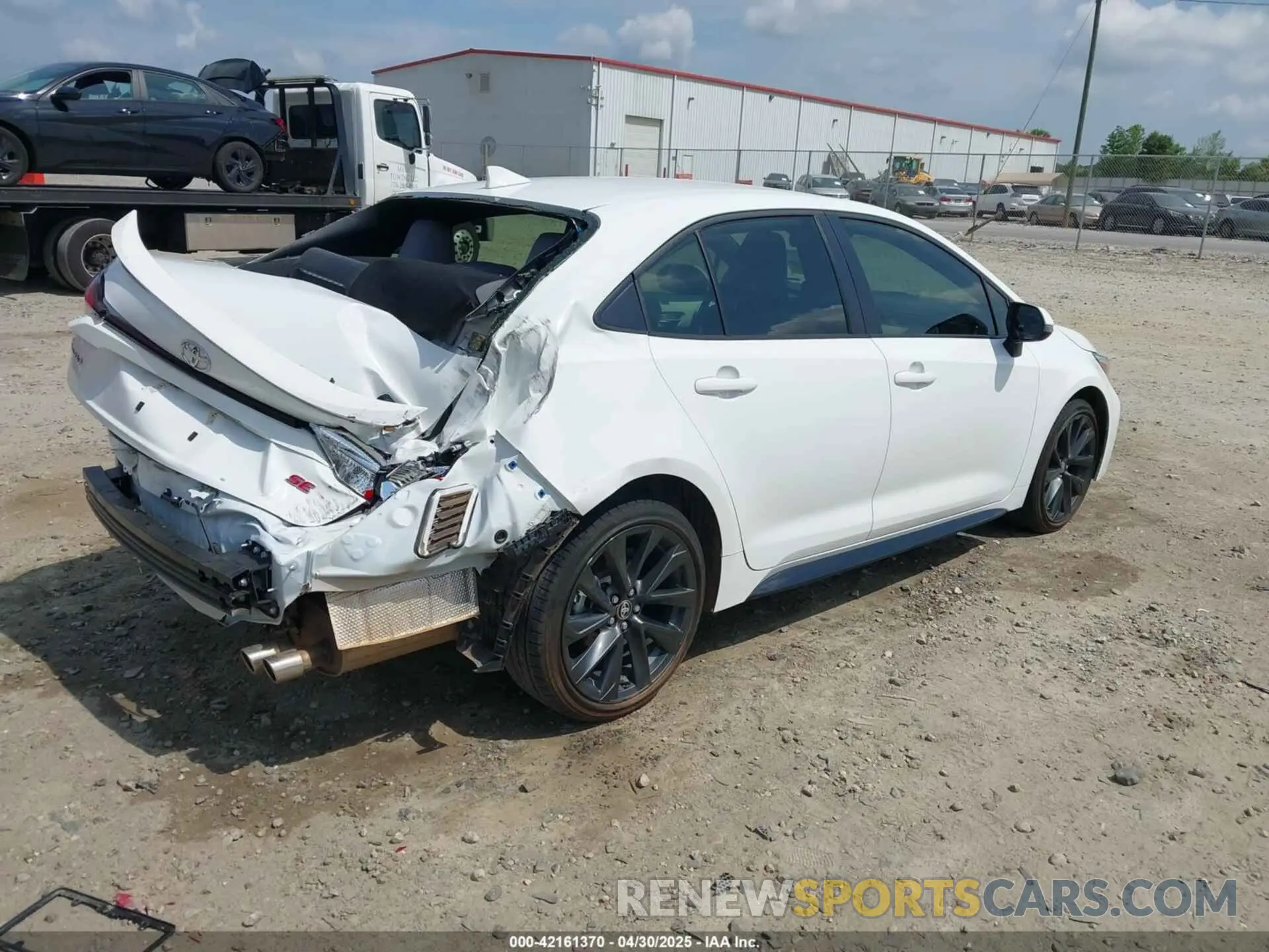4 Photograph of a damaged car JTDS4MCE7R3519697 TOYOTA COROLLA 2024
