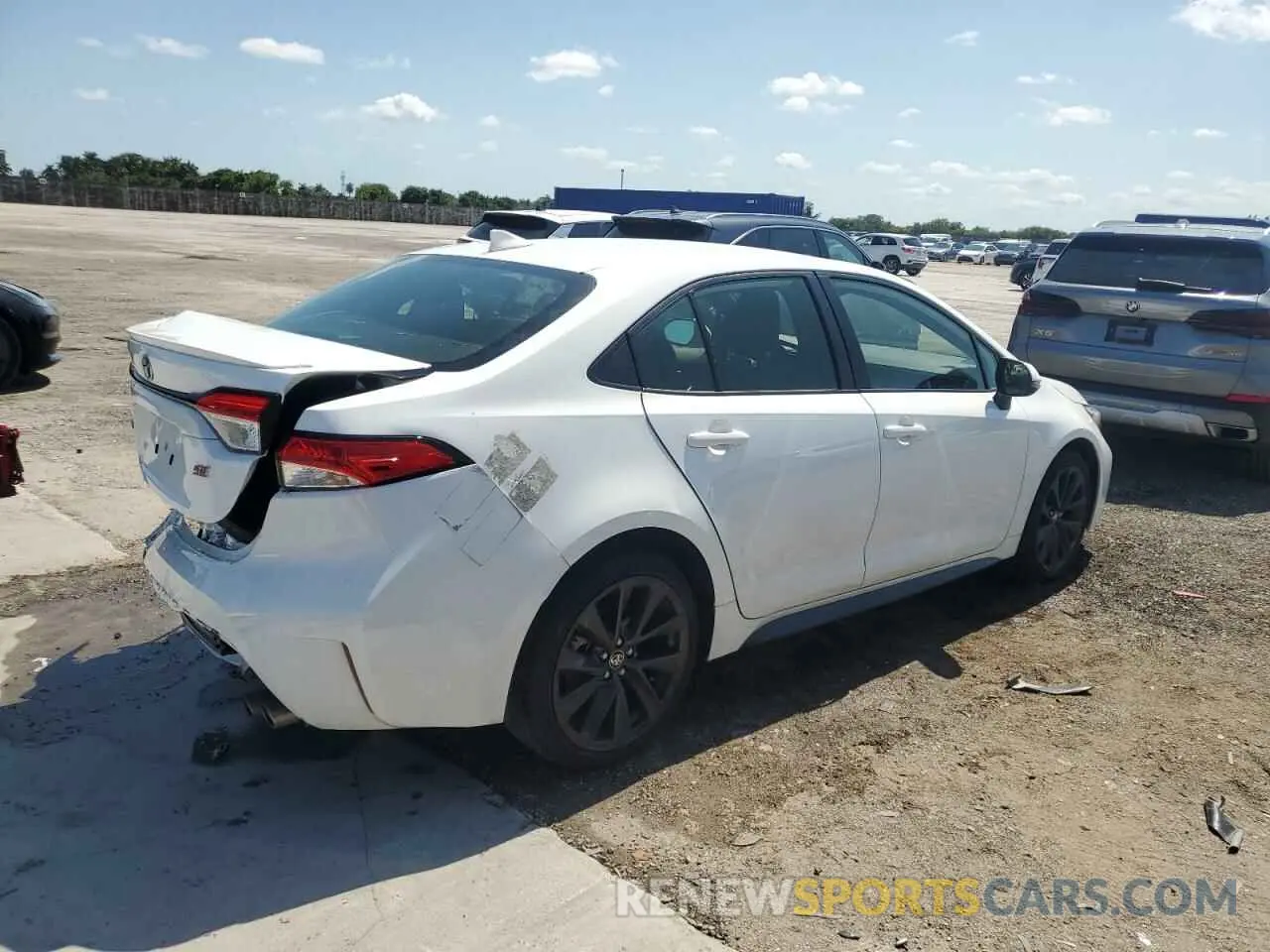 3 Photograph of a damaged car JTDS4MCE7R3522504 TOYOTA COROLLA 2024