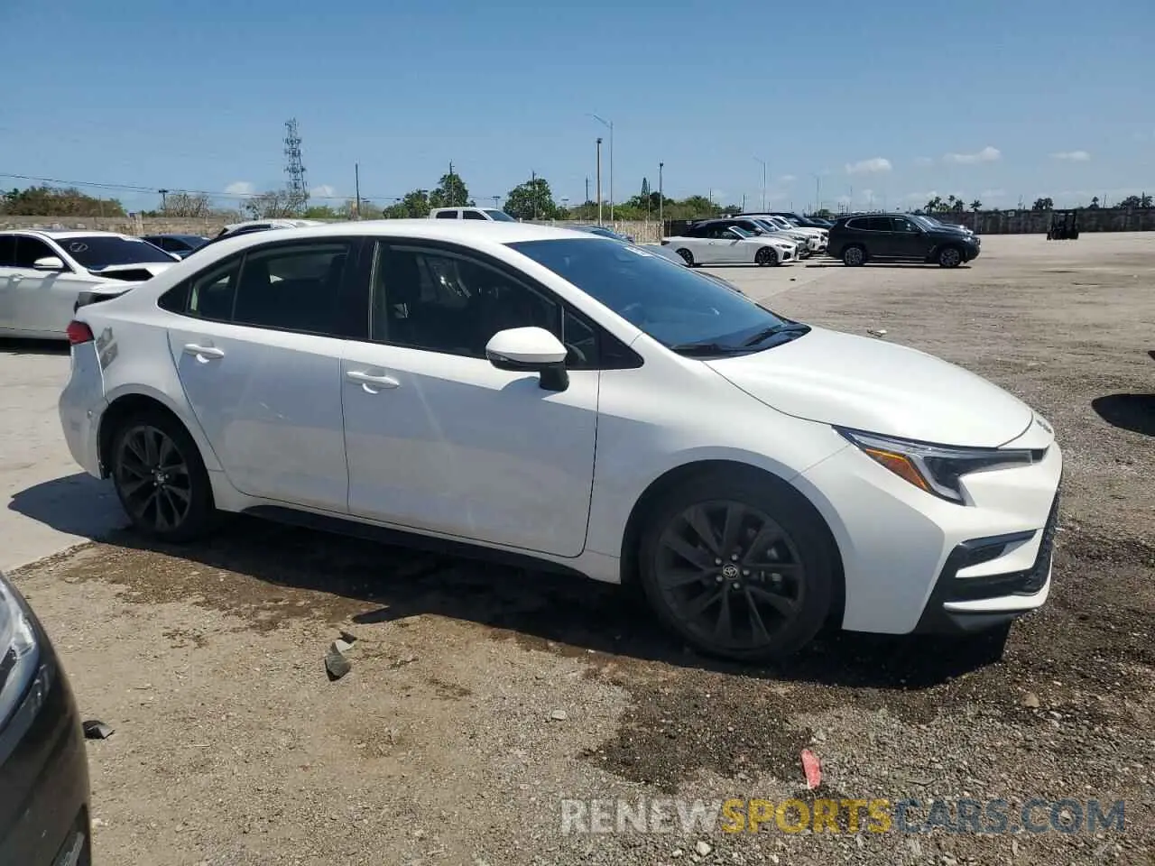 4 Photograph of a damaged car JTDS4MCE7R3522504 TOYOTA COROLLA 2024