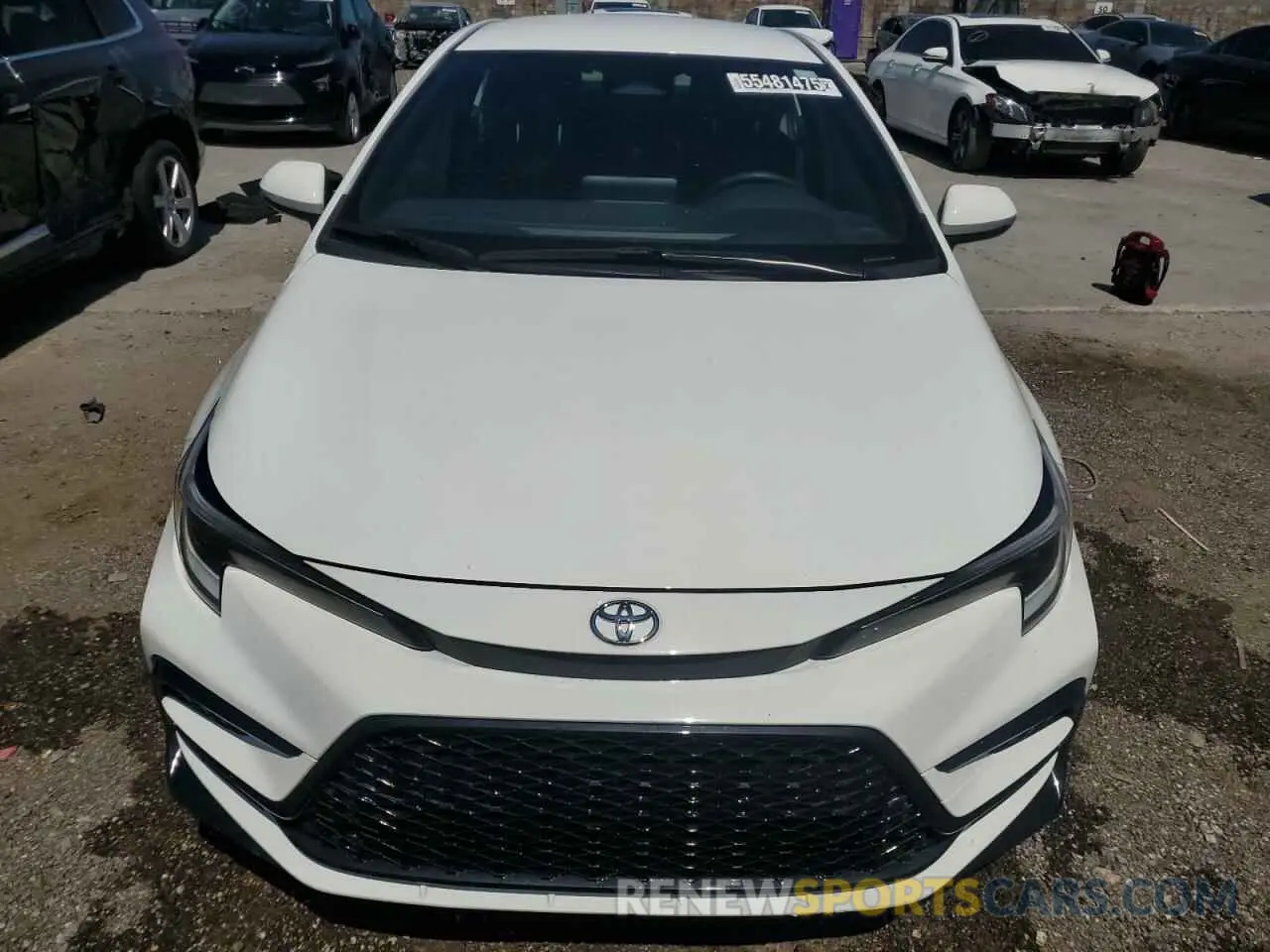 5 Photograph of a damaged car JTDS4MCE7R3522504 TOYOTA COROLLA 2024