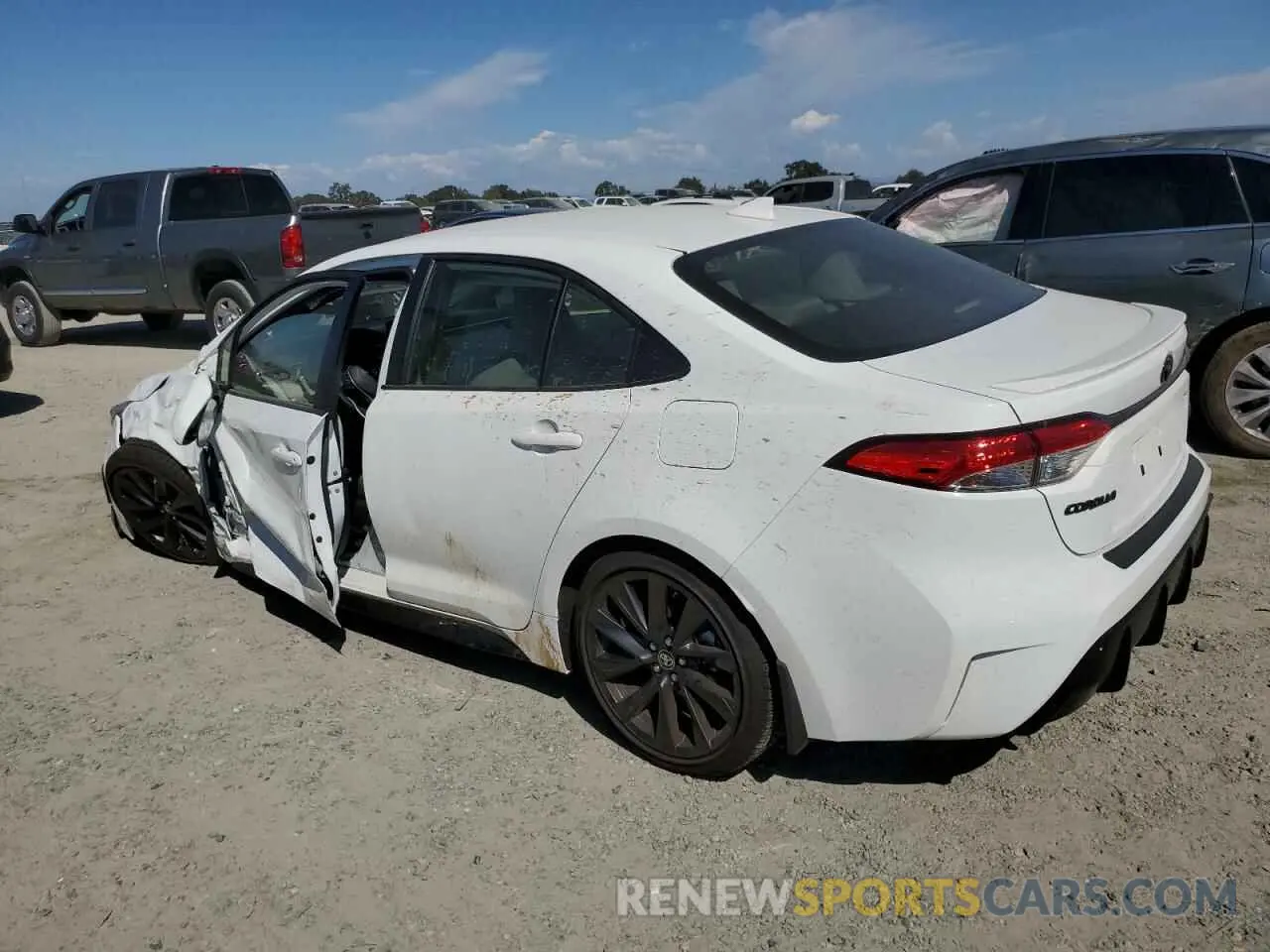 2 Photograph of a damaged car JTDS4MCE8R3523032 TOYOTA COROLLA 2024