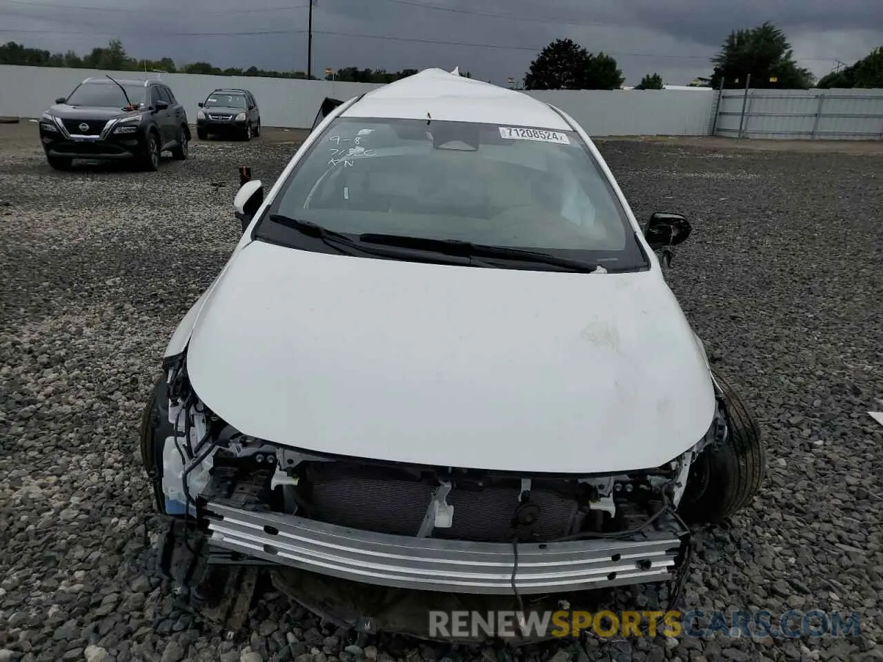 5 Photograph of a damaged car JTDS4MCE9R3519989 TOYOTA COROLLA 2024
