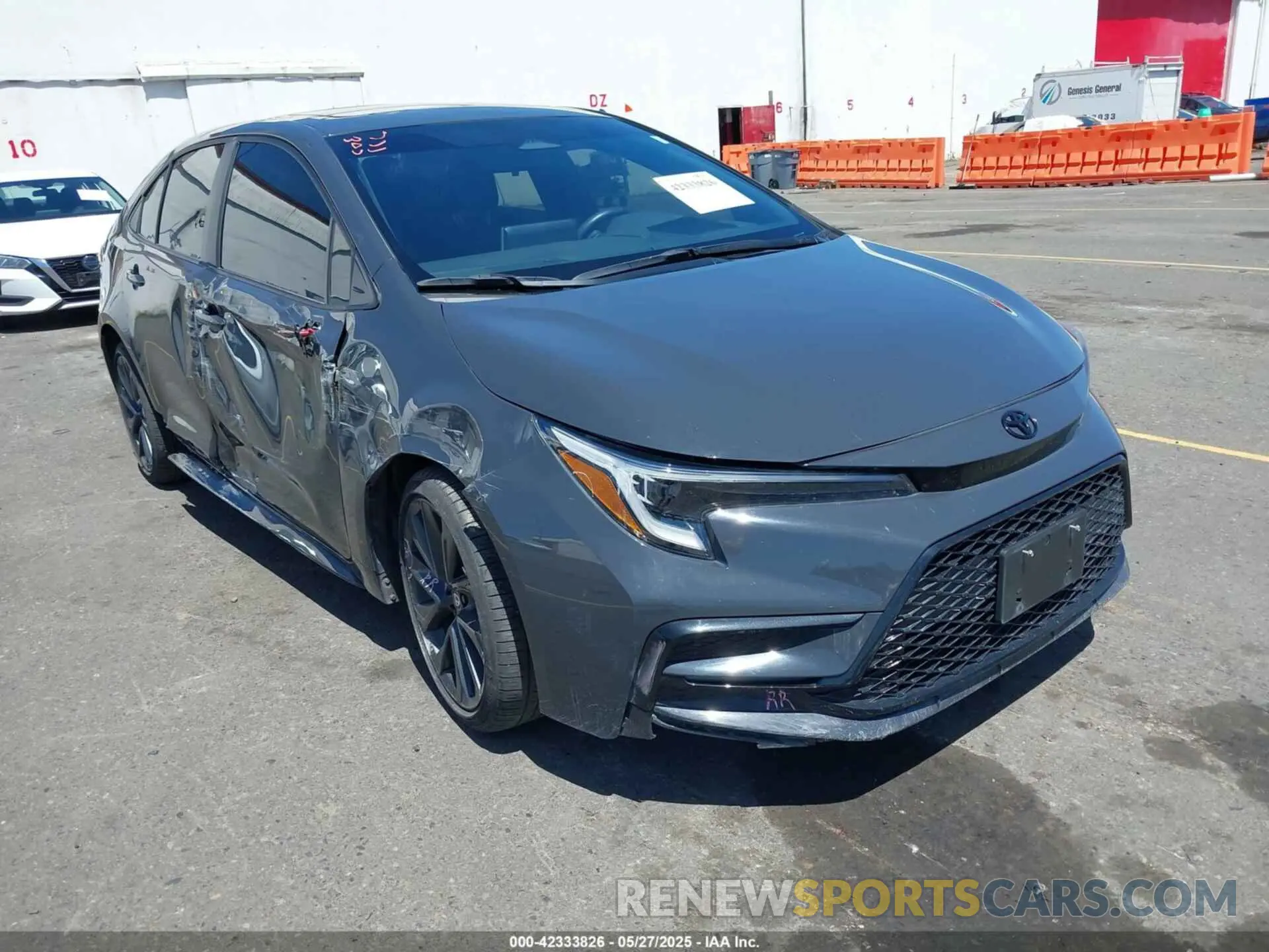 1 Photograph of a damaged car JTDT4MCE3R3521323 TOYOTA COROLLA 2024