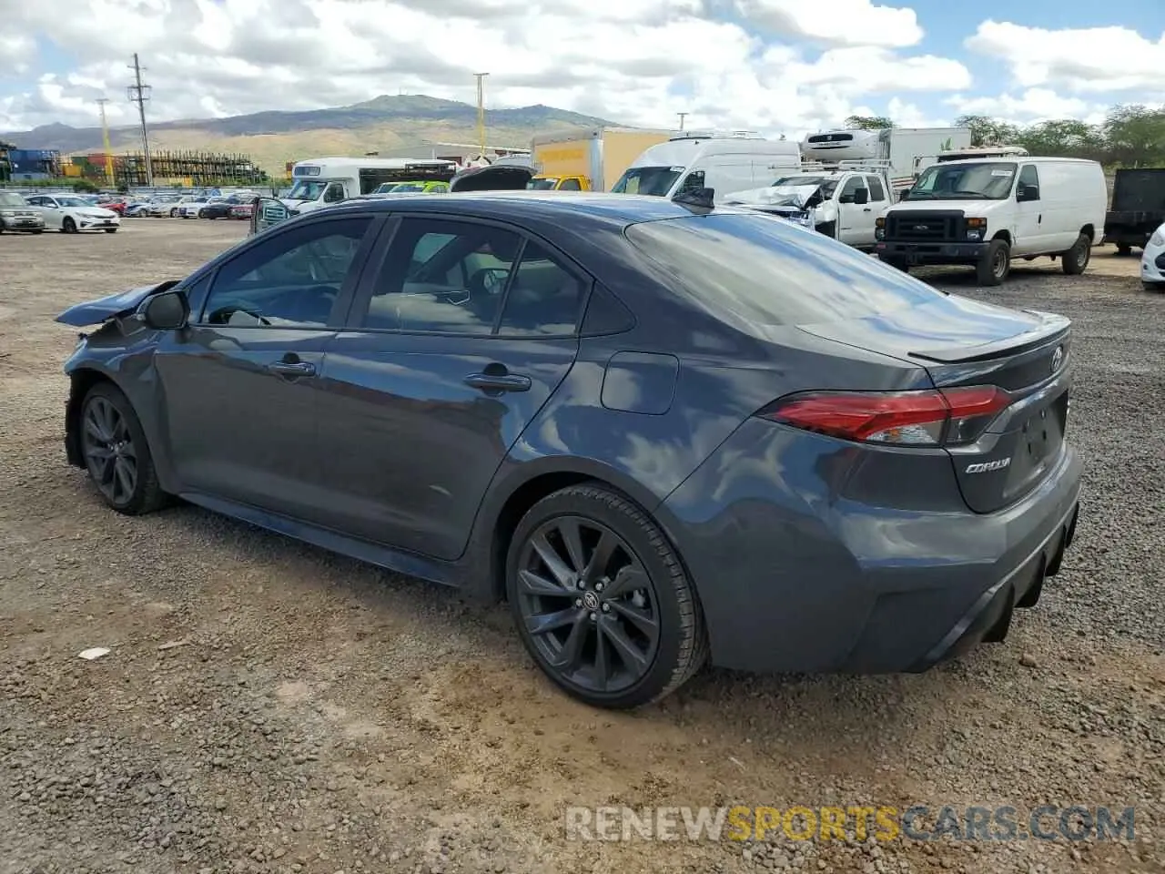 2 Photograph of a damaged car JTDT4MCE3R3523203 TOYOTA COROLLA 2024