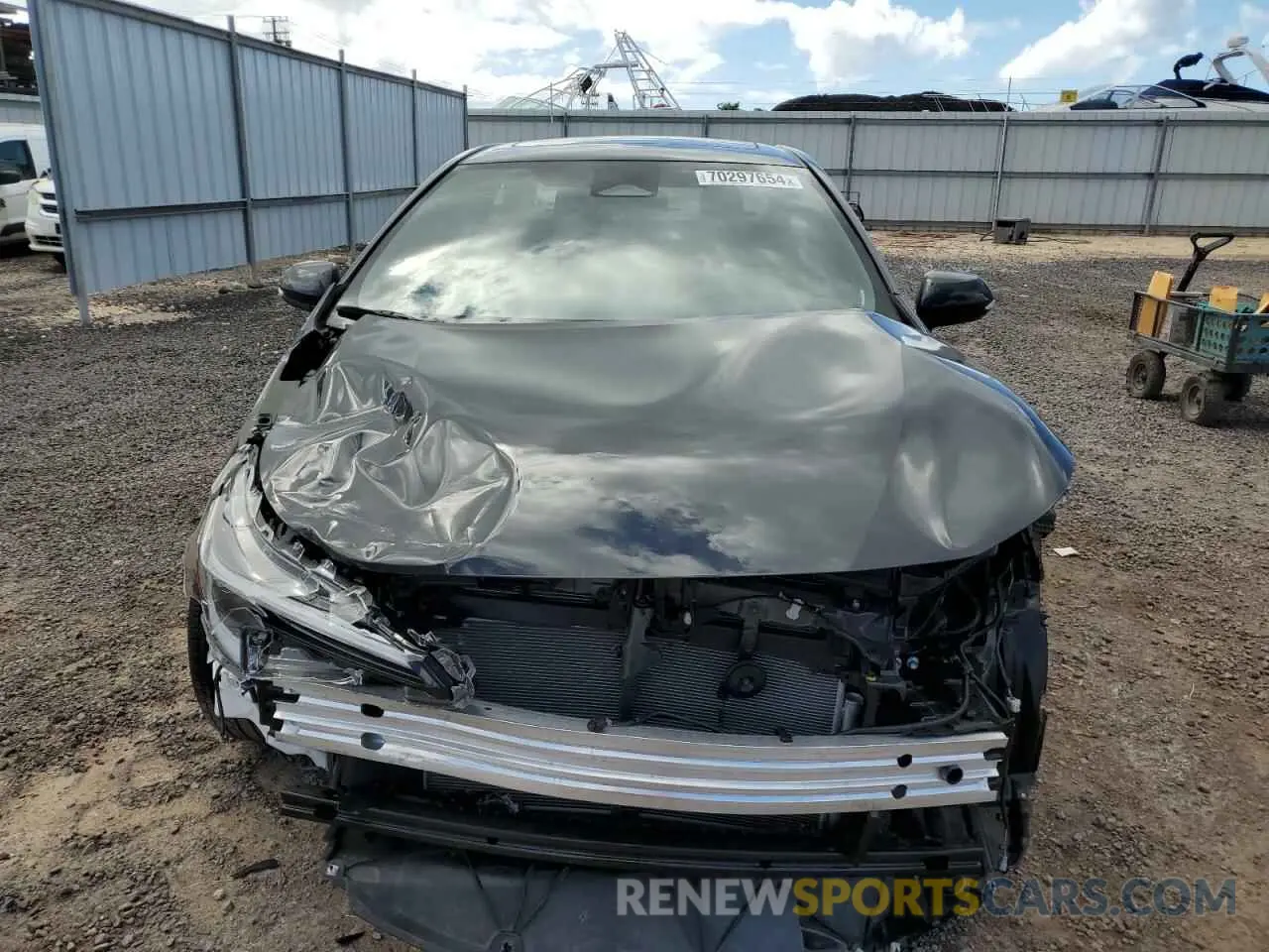 5 Photograph of a damaged car JTDT4MCE3R3523203 TOYOTA COROLLA 2024