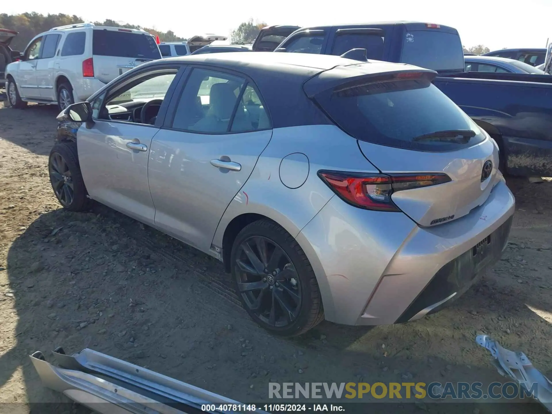 3 Photograph of a damaged car JTNC4MBE1R3230266 TOYOTA COROLLA 2024