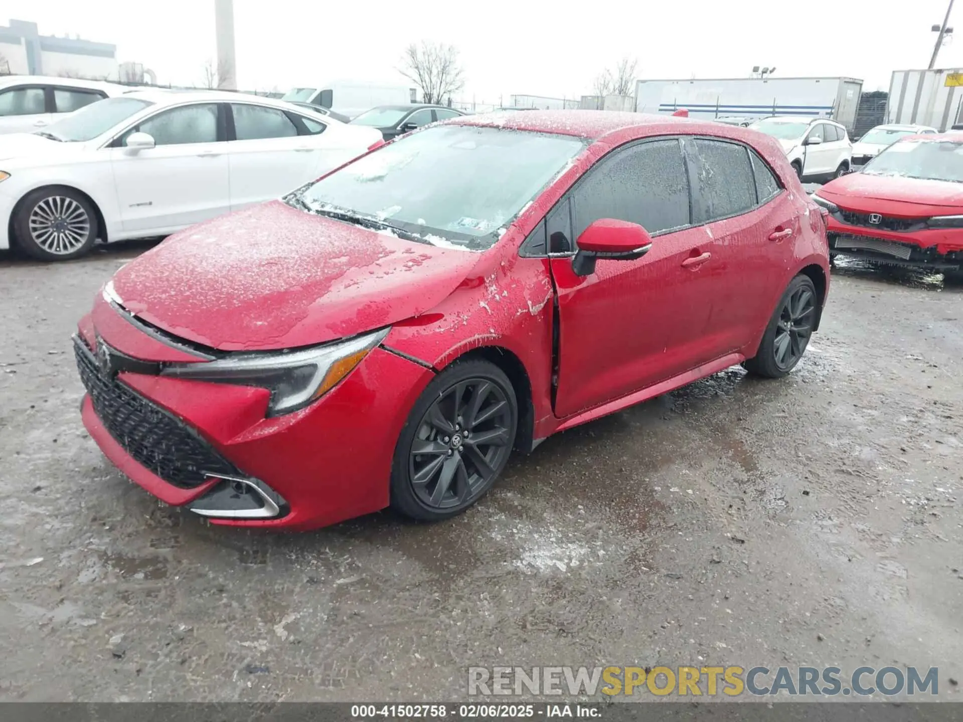 2 Photograph of a damaged car JTNC4MBE4R3225806 TOYOTA COROLLA 2024