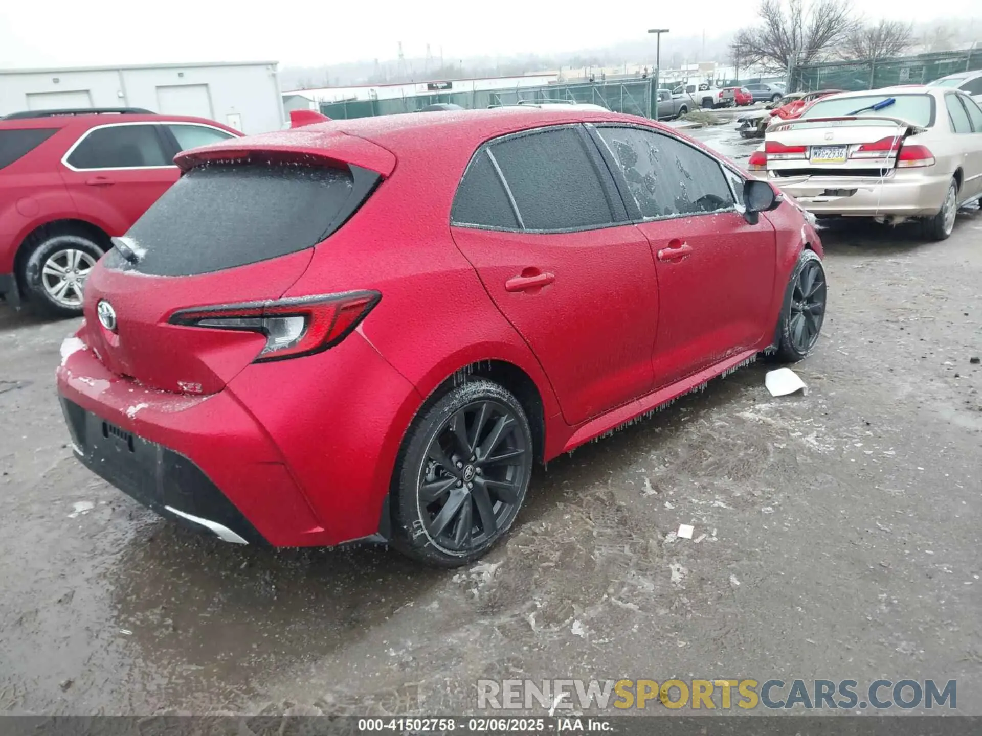 4 Photograph of a damaged car JTNC4MBE4R3225806 TOYOTA COROLLA 2024