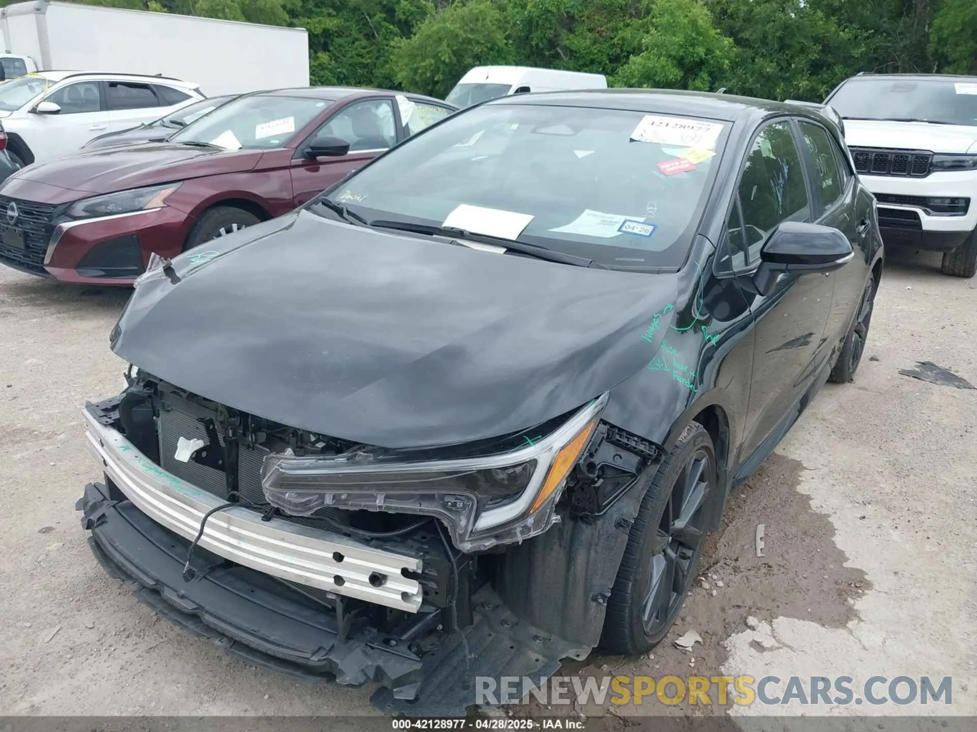 2 Photograph of a damaged car JTNC4MBE4R3229869 TOYOTA COROLLA 2024