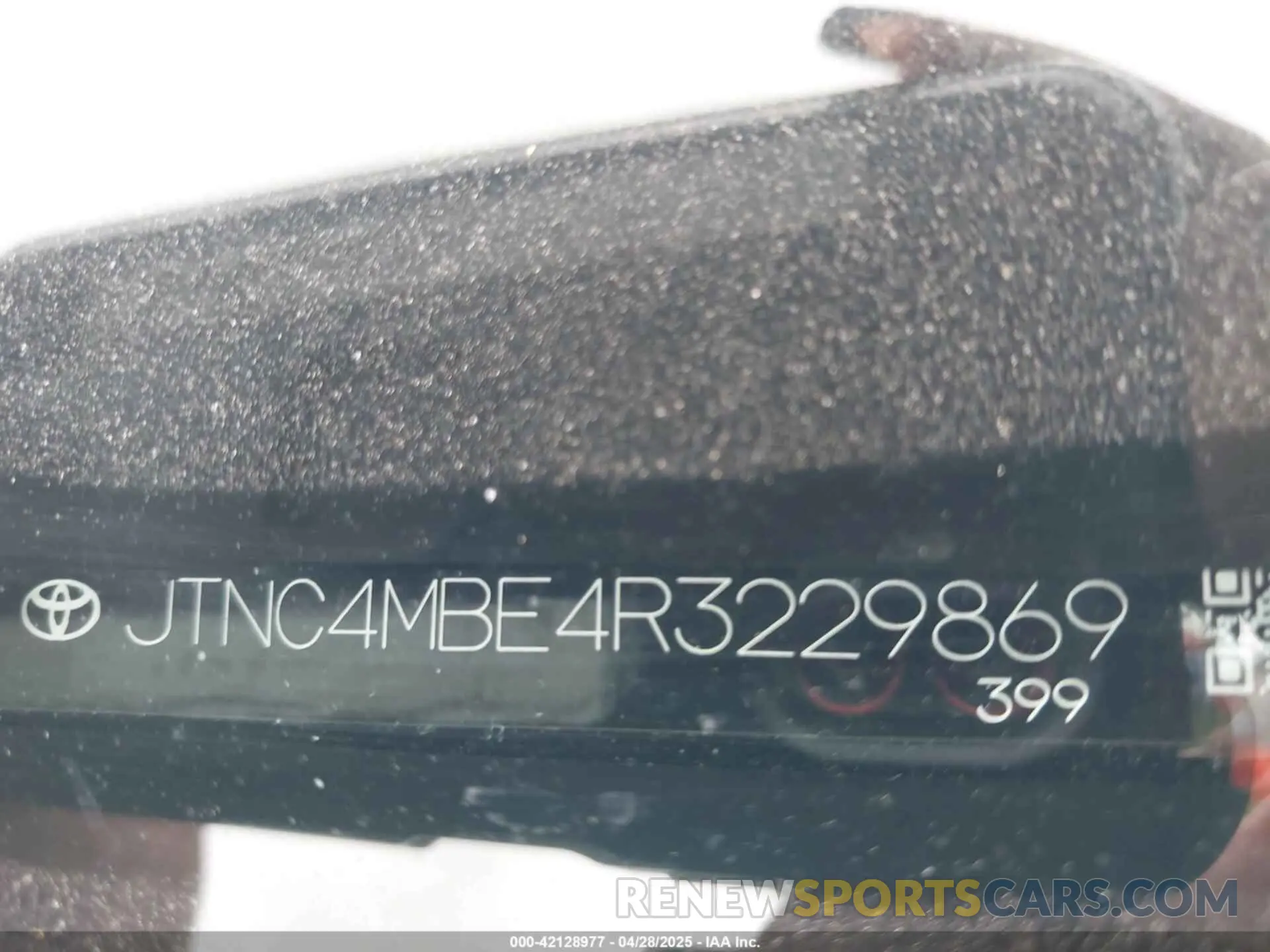 9 Photograph of a damaged car JTNC4MBE4R3229869 TOYOTA COROLLA 2024