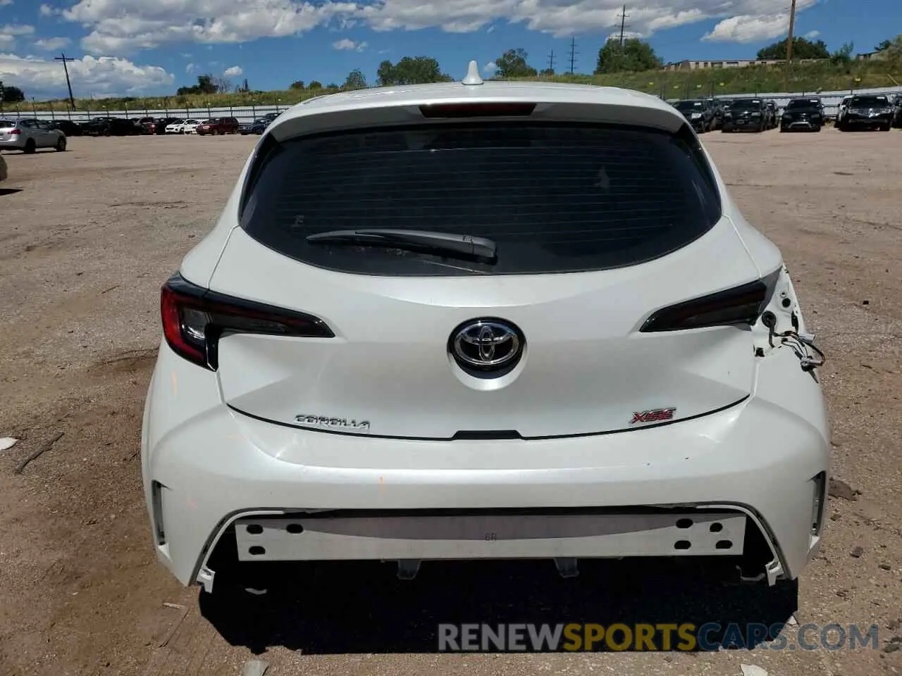 6 Photograph of a damaged car JTNC4MBE5R3215074 TOYOTA COROLLA 2024