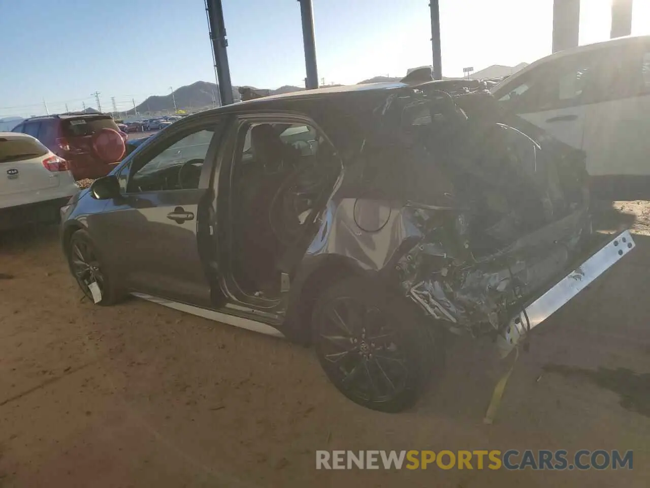 2 Photograph of a damaged car JTNC4MBE5R3220131 TOYOTA COROLLA 2024