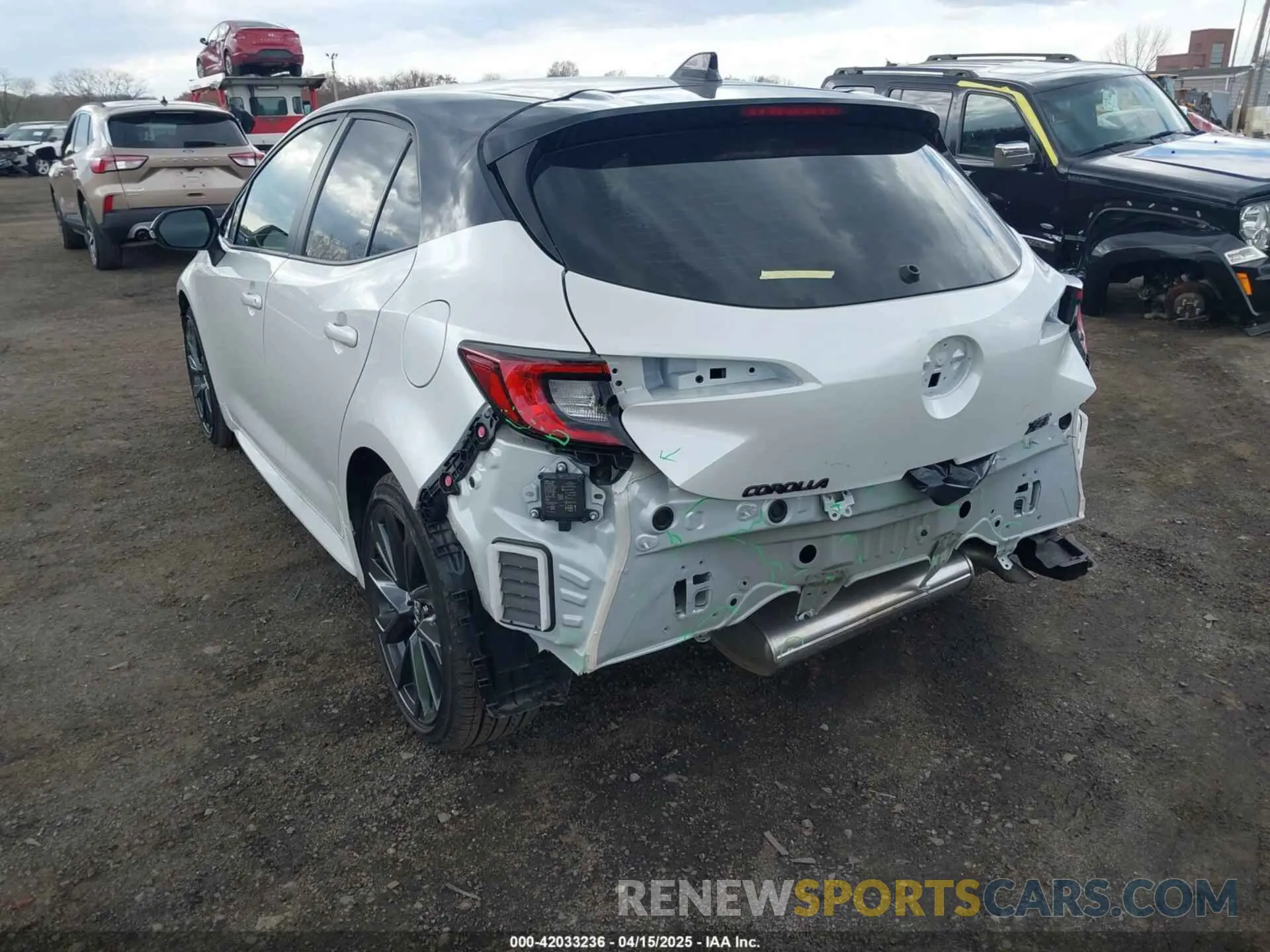 17 Photograph of a damaged car JTNC4MBE6R3215200 TOYOTA COROLLA 2024