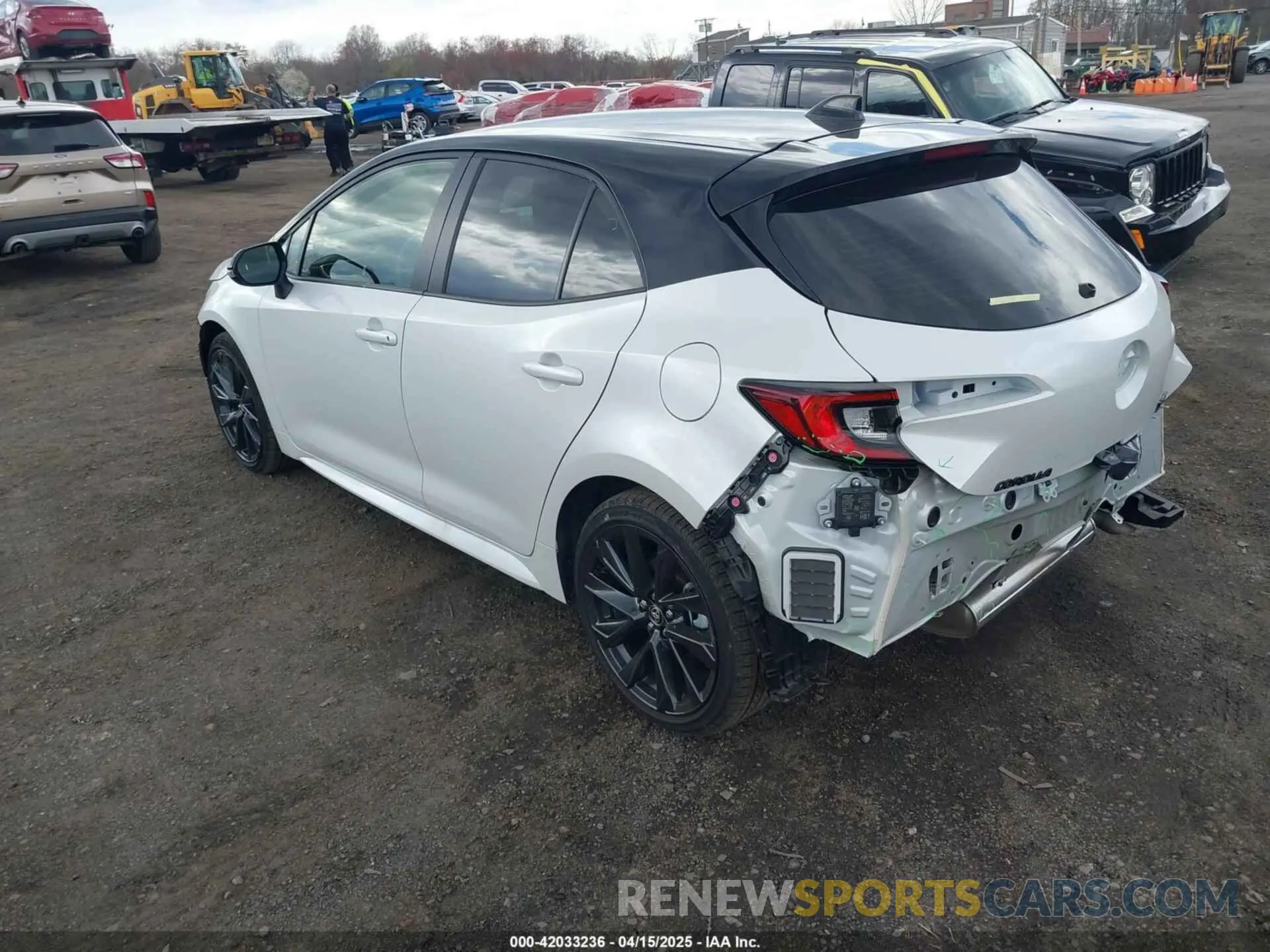 3 Photograph of a damaged car JTNC4MBE6R3215200 TOYOTA COROLLA 2024