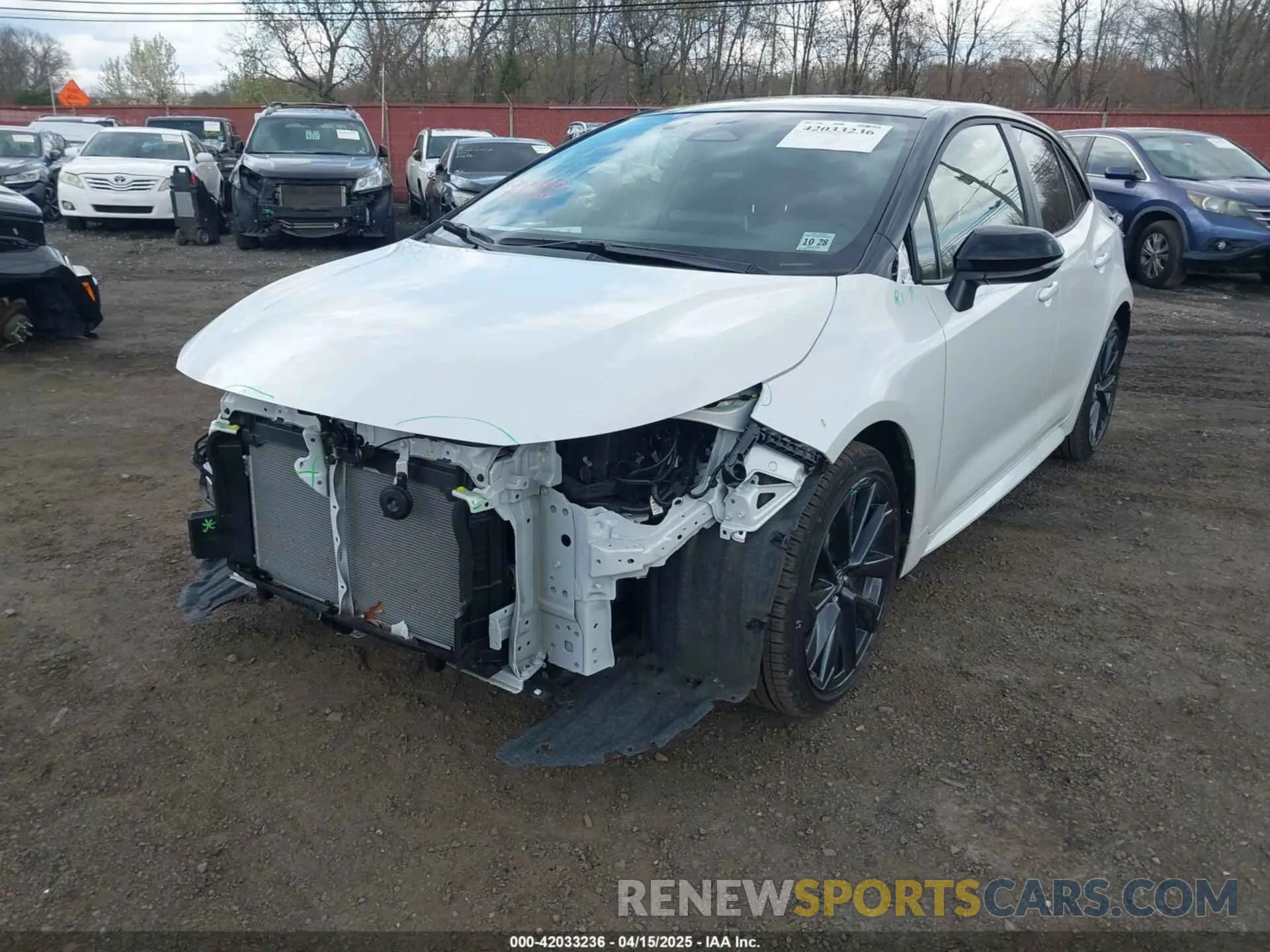 6 Photograph of a damaged car JTNC4MBE6R3215200 TOYOTA COROLLA 2024