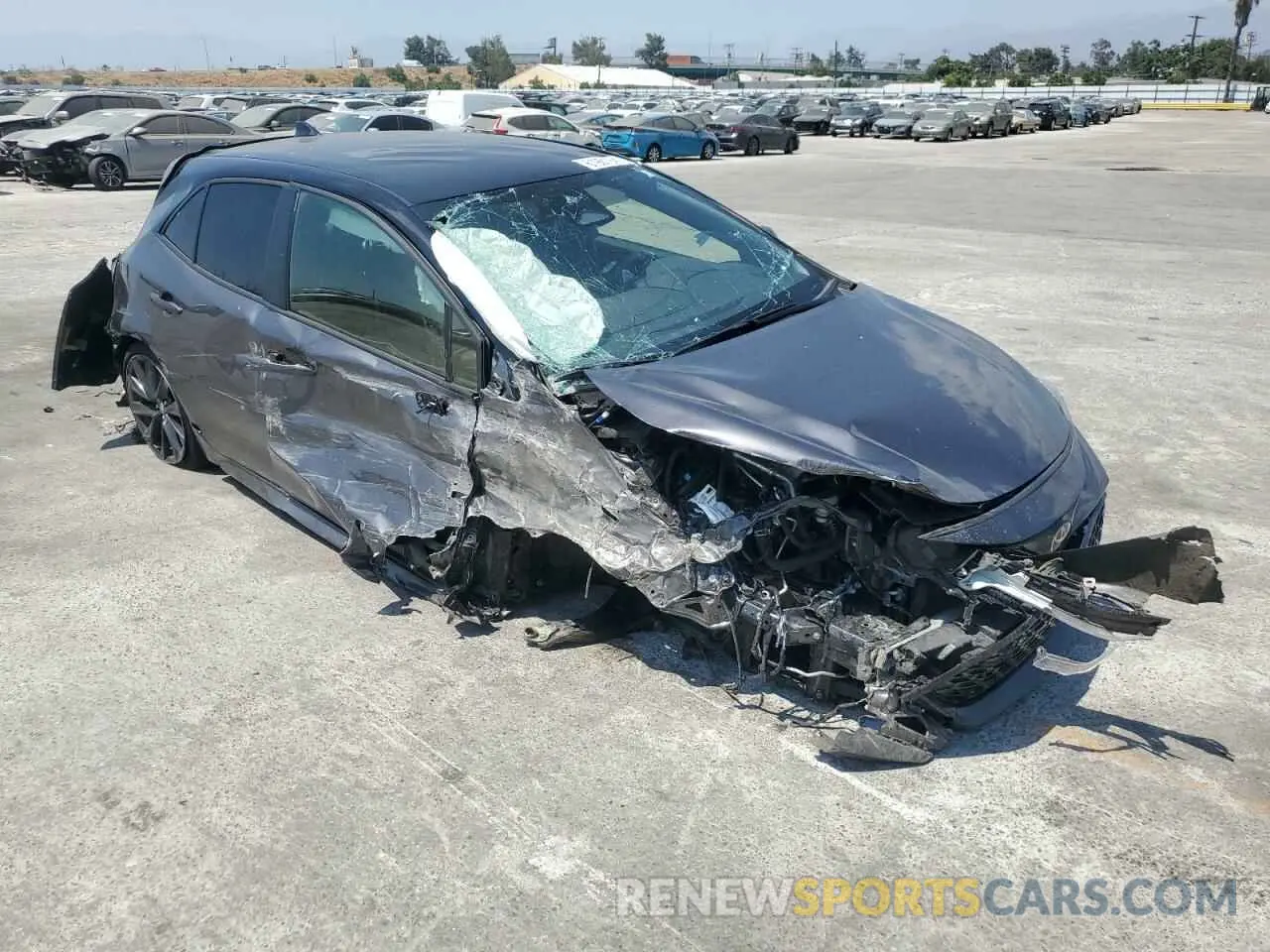 4 Photograph of a damaged car JTNC4MBE8R3214341 TOYOTA COROLLA 2024