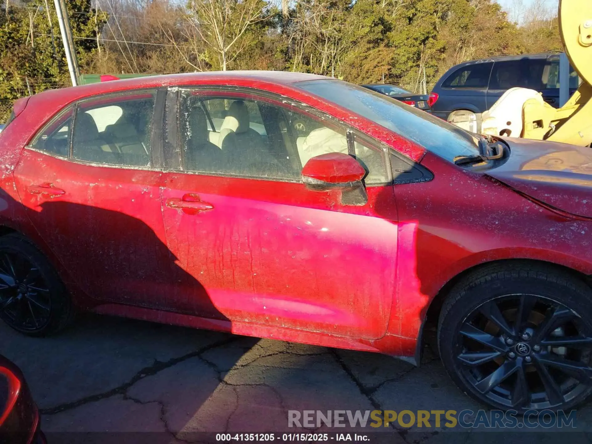 13 Photograph of a damaged car JTNC4MBEXR3215684 TOYOTA COROLLA 2024