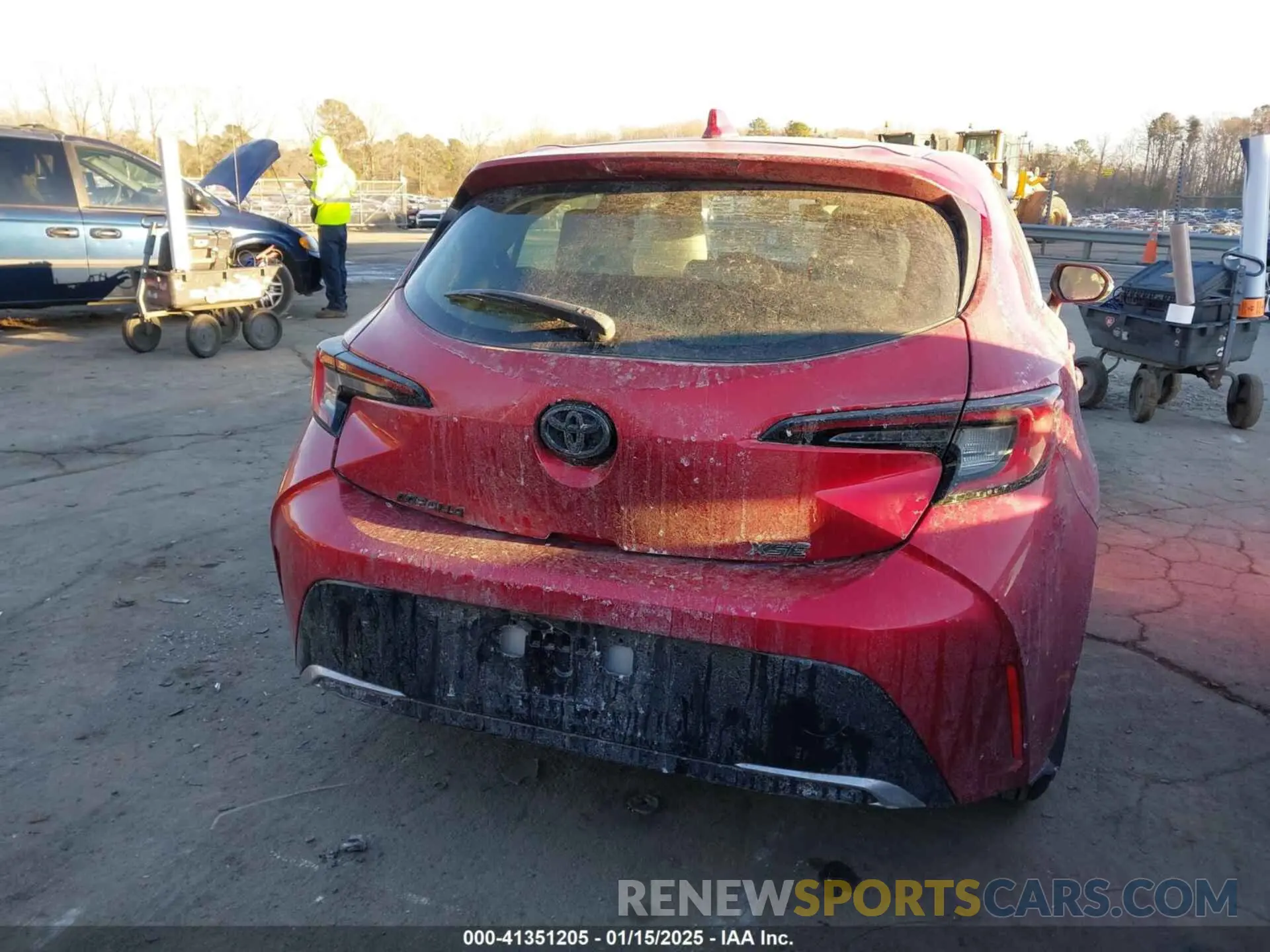 16 Photograph of a damaged car JTNC4MBEXR3215684 TOYOTA COROLLA 2024