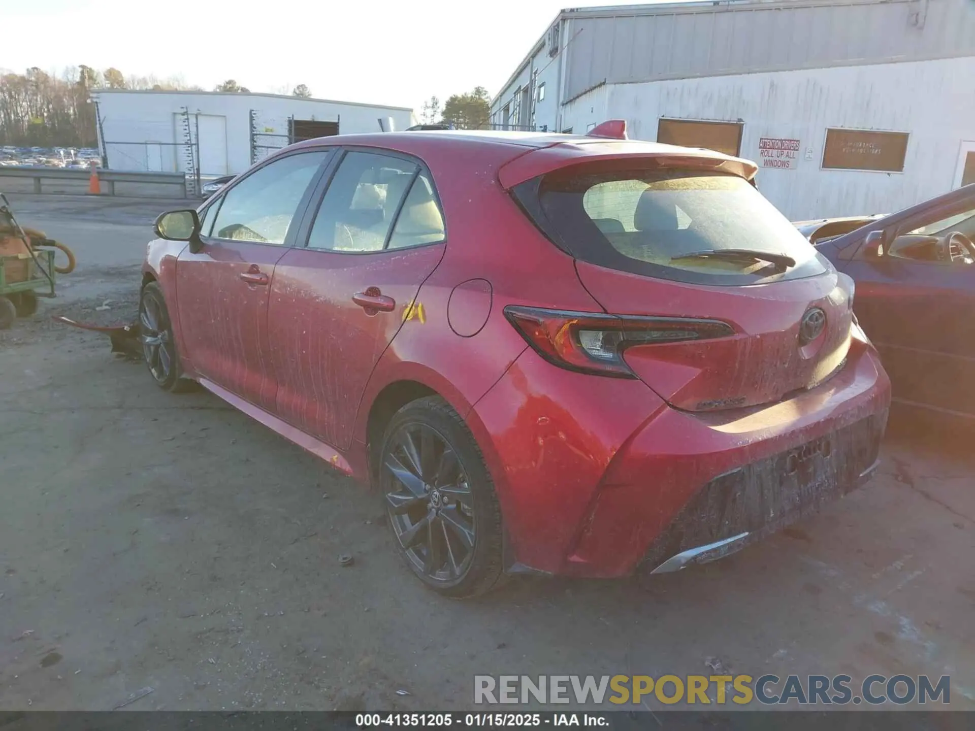 3 Photograph of a damaged car JTNC4MBEXR3215684 TOYOTA COROLLA 2024