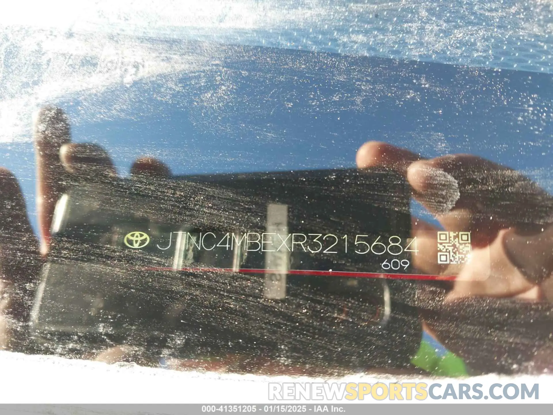 9 Photograph of a damaged car JTNC4MBEXR3215684 TOYOTA COROLLA 2024