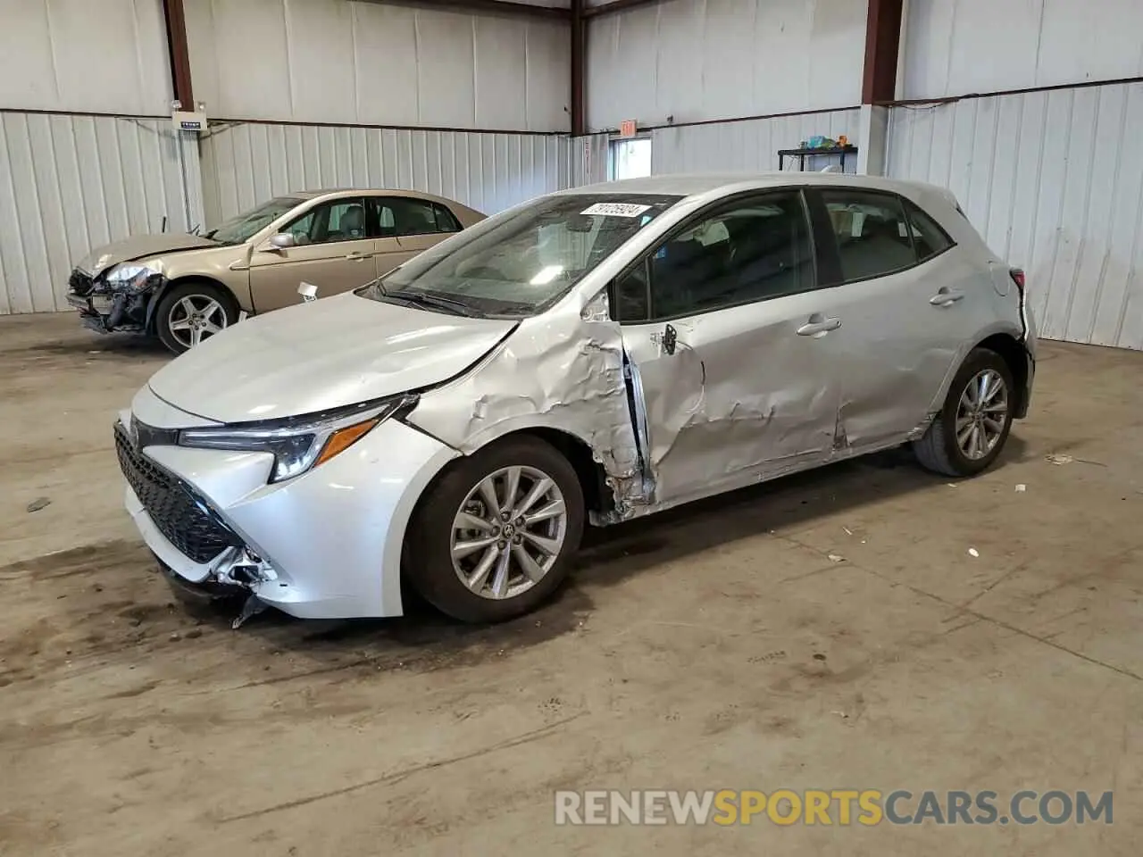 1 Photograph of a damaged car JTND4MBE0R3228447 TOYOTA COROLLA 2024