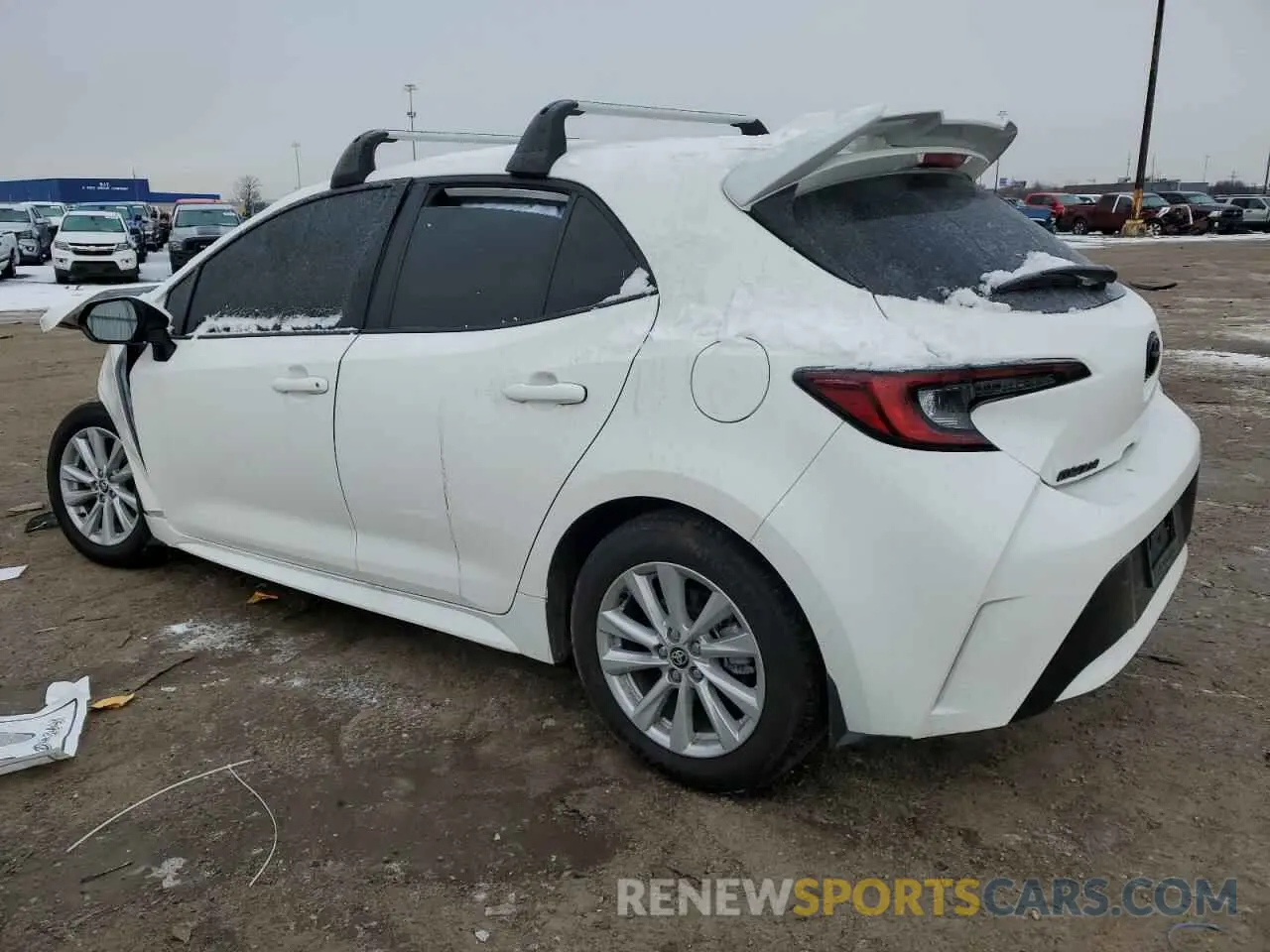 2 Photograph of a damaged car JTND4MBE1R3219725 TOYOTA COROLLA 2024