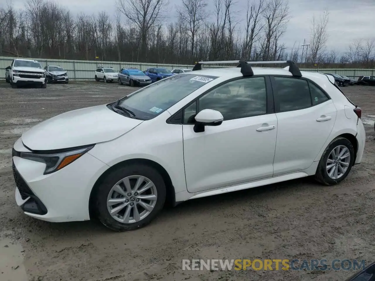1 Photograph of a damaged car JTND4MBE3R3215322 TOYOTA COROLLA 2024