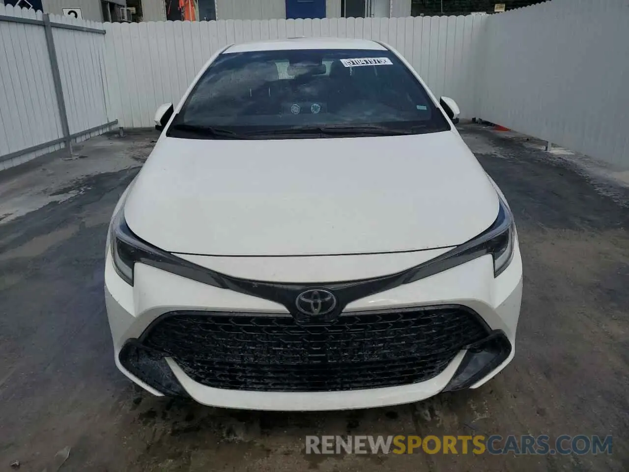 5 Photograph of a damaged car JTND4MBE4R3216513 TOYOTA COROLLA 2024