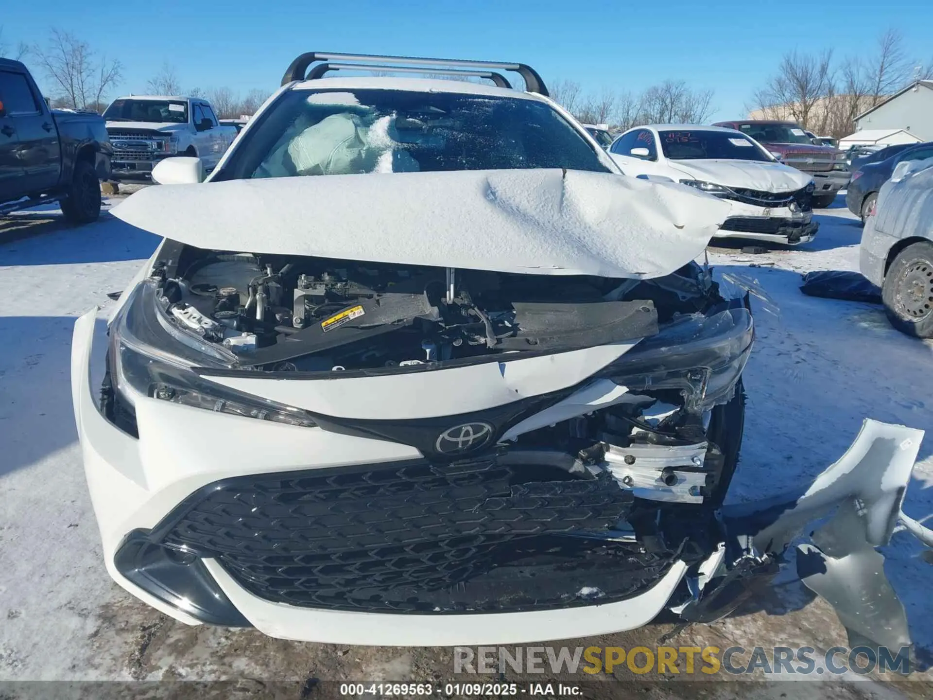 12 Photograph of a damaged car JTND4MBE4R3228452 TOYOTA COROLLA 2024