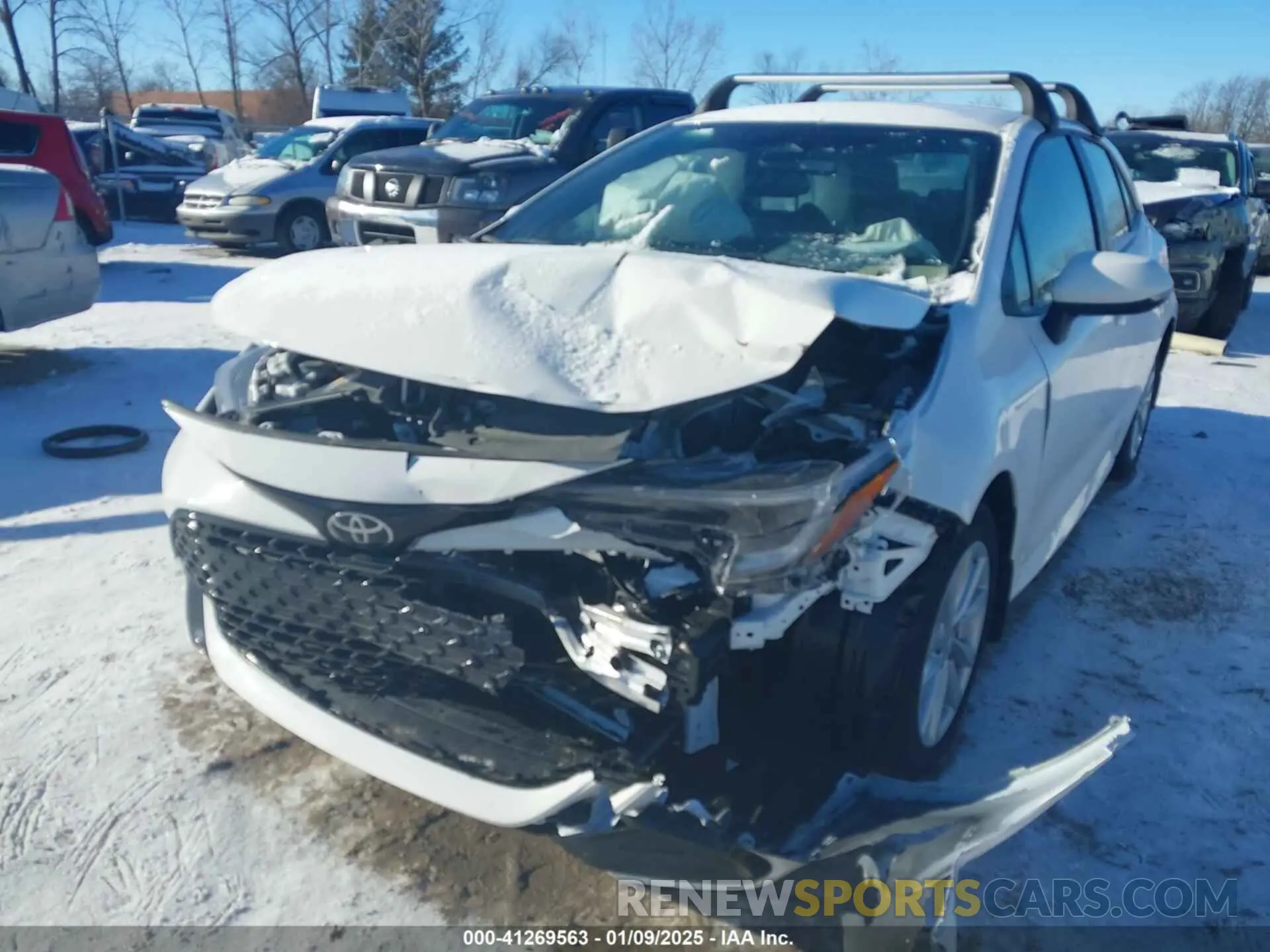6 Photograph of a damaged car JTND4MBE4R3228452 TOYOTA COROLLA 2024