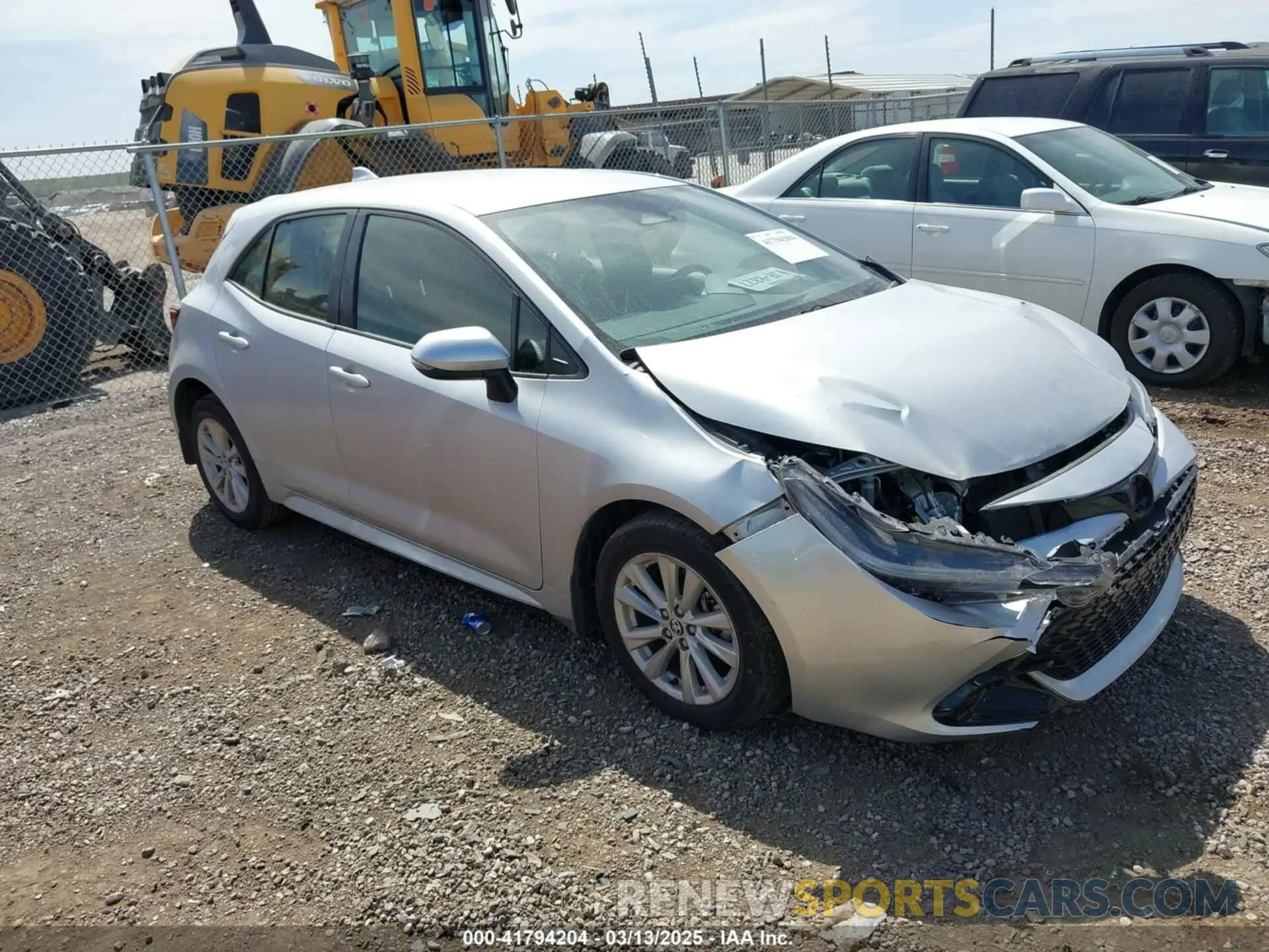 1 Photograph of a damaged car JTND4MBE4R3230475 TOYOTA COROLLA 2024