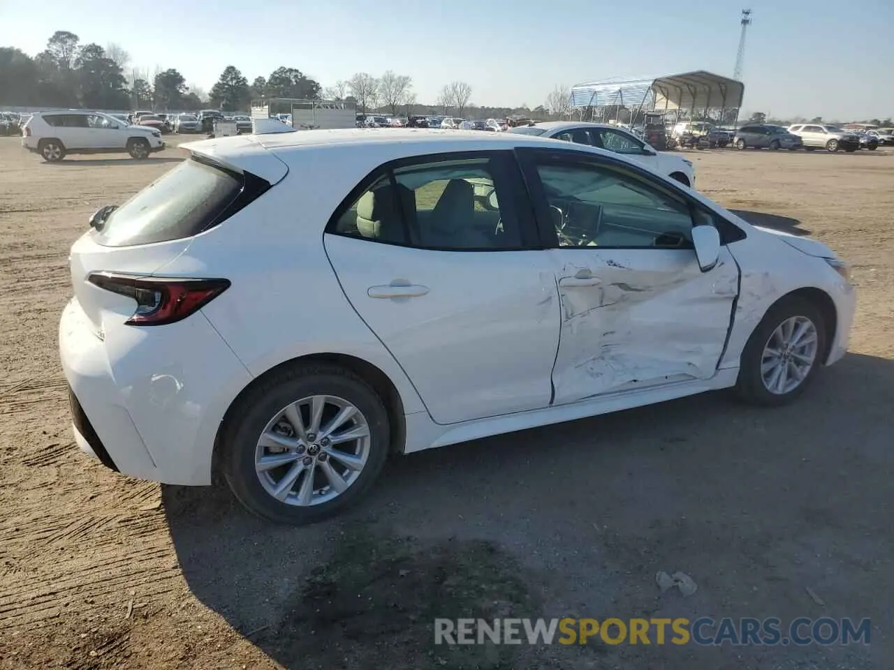 3 Photograph of a damaged car JTND4MBE5R3219047 TOYOTA COROLLA 2024