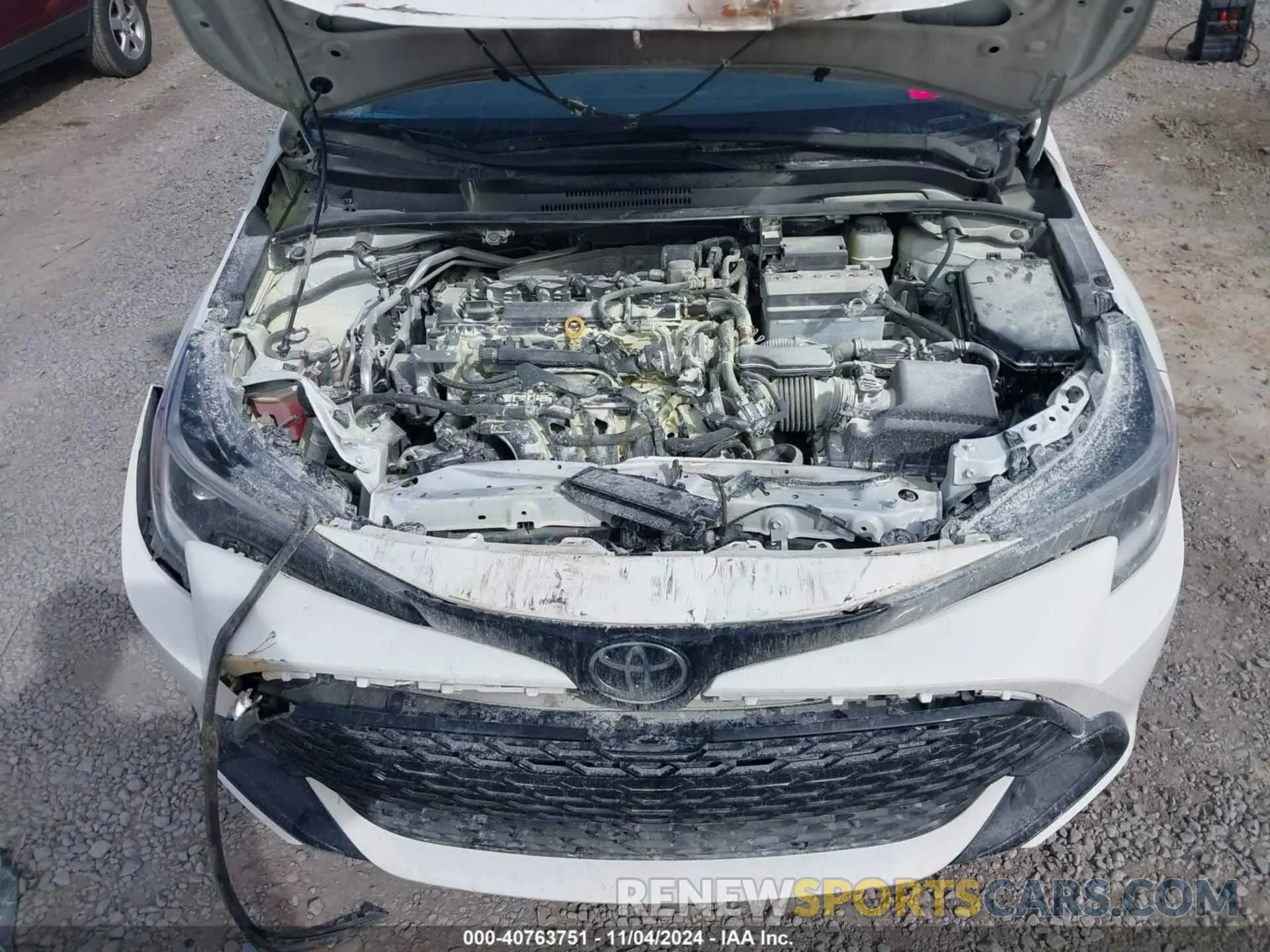 10 Photograph of a damaged car JTND4MBE6R3219221 TOYOTA COROLLA 2024