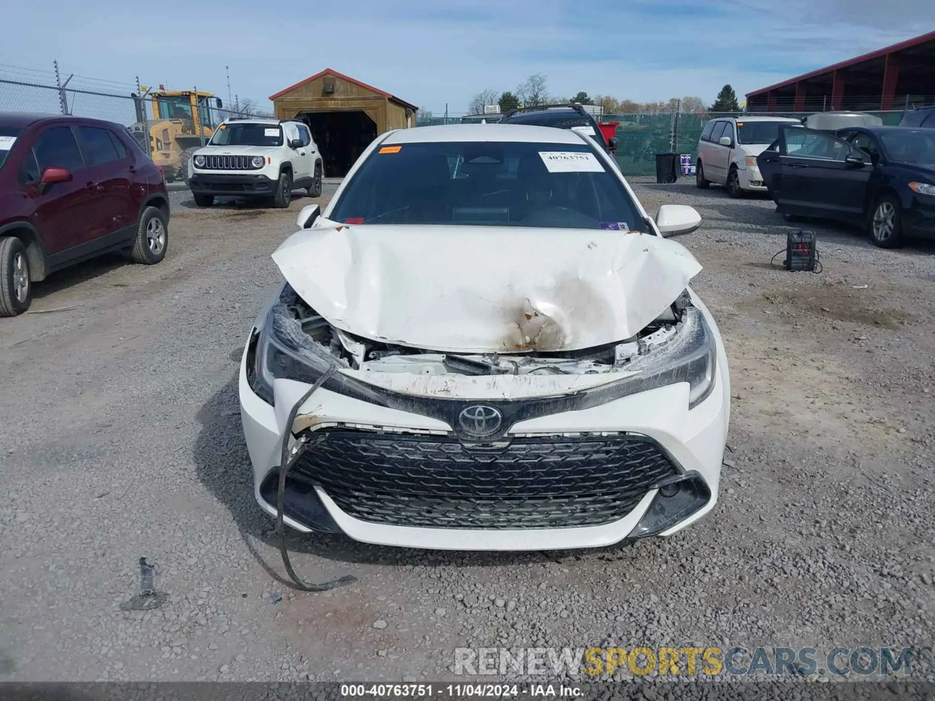 12 Photograph of a damaged car JTND4MBE6R3219221 TOYOTA COROLLA 2024