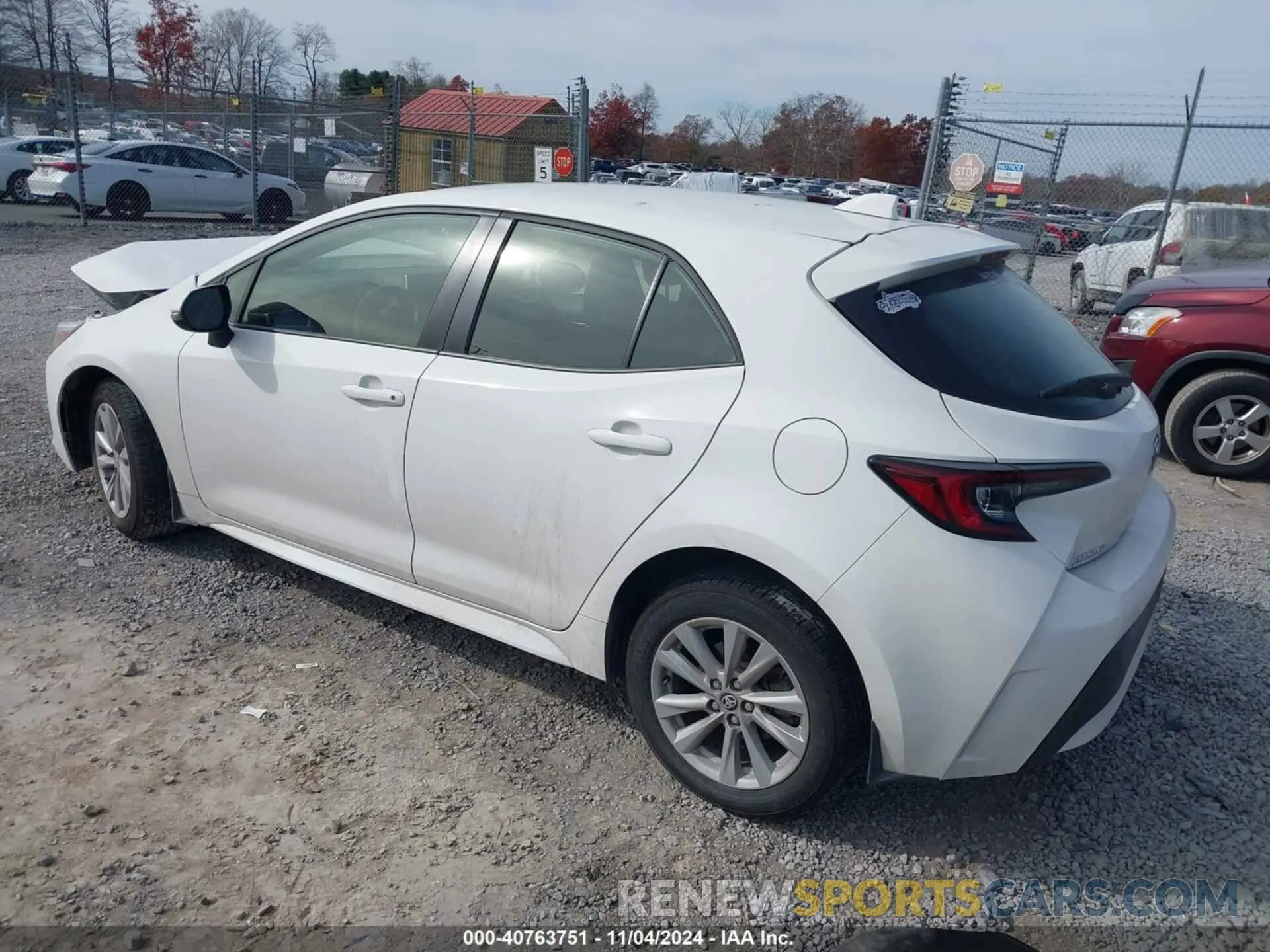 3 Photograph of a damaged car JTND4MBE6R3219221 TOYOTA COROLLA 2024