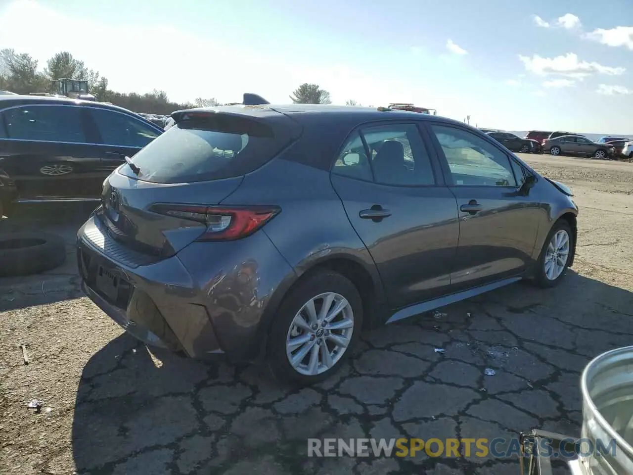 3 Photograph of a damaged car JTND4MBE7R3215002 TOYOTA COROLLA 2024