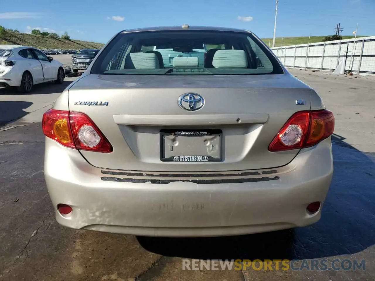 6 Photograph of a damaged car 1NXBU4EE5AZ325760 TOYOTA COROLLA 2025